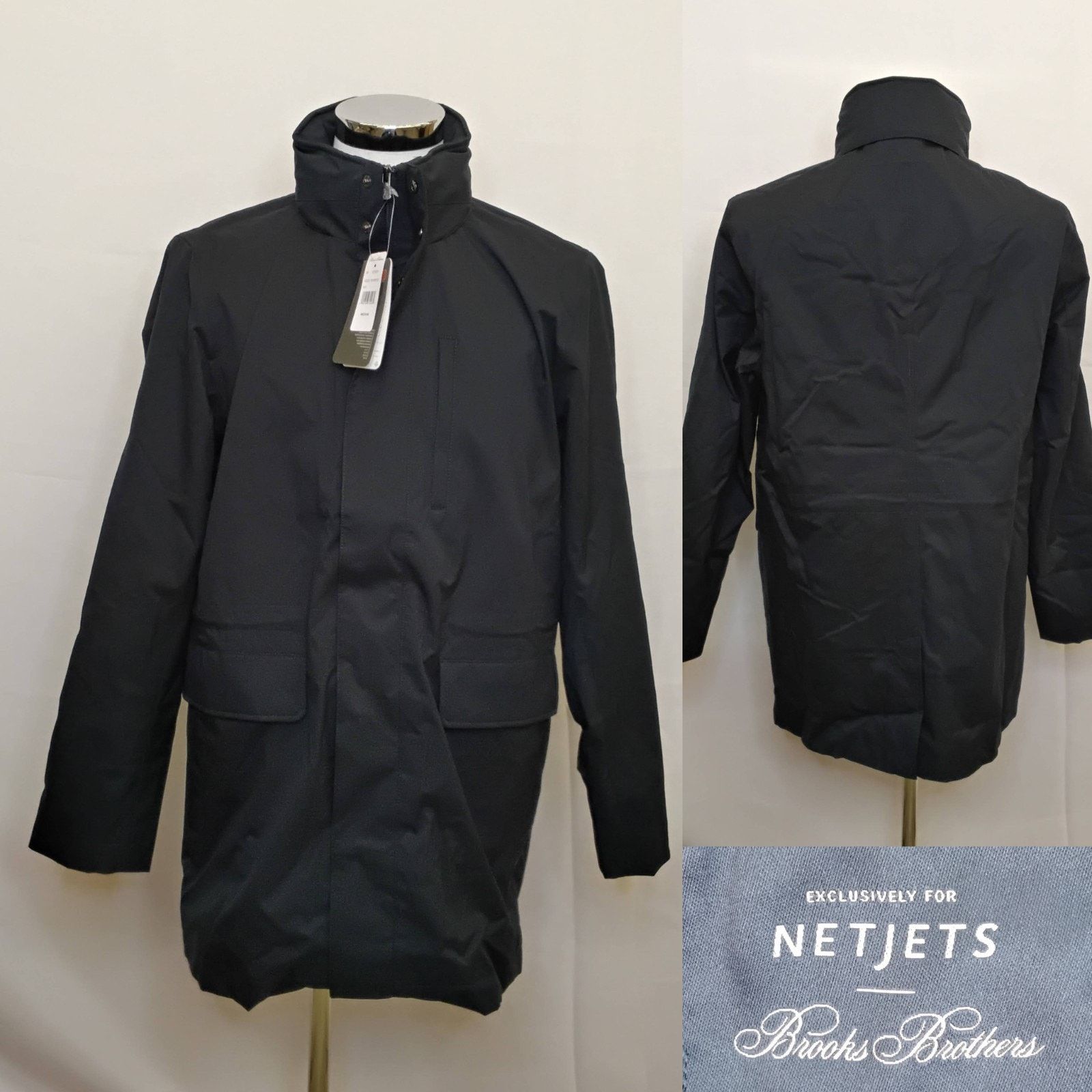 Brooks Brothers Brooks Brothers Netjets Sailing Jacket Men's M Navy Blue NWT Size US M / EU 48-50 / 2 - 1 Thumbnail