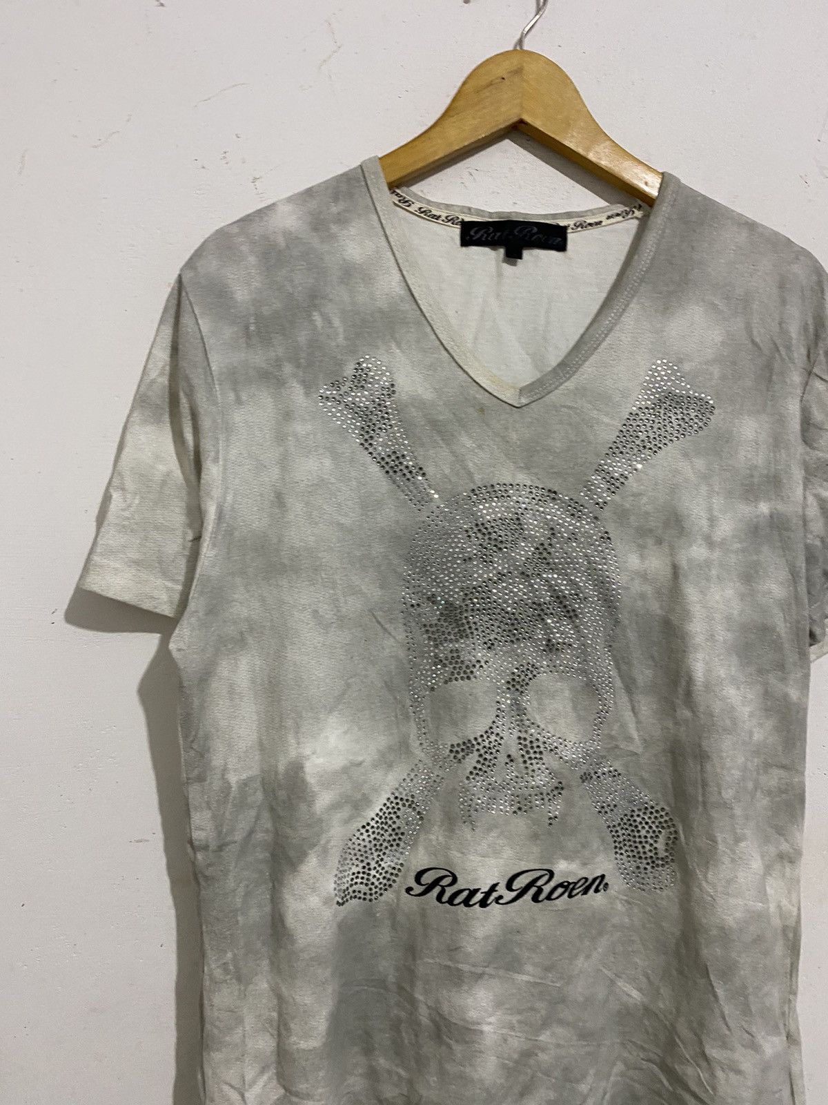 If Six Was Nine 💸BINDINGOFFERJapanese Rat Roen Skull Logos Studed Archived Size US L / EU 52-54 / 3 - 3 Thumbnail