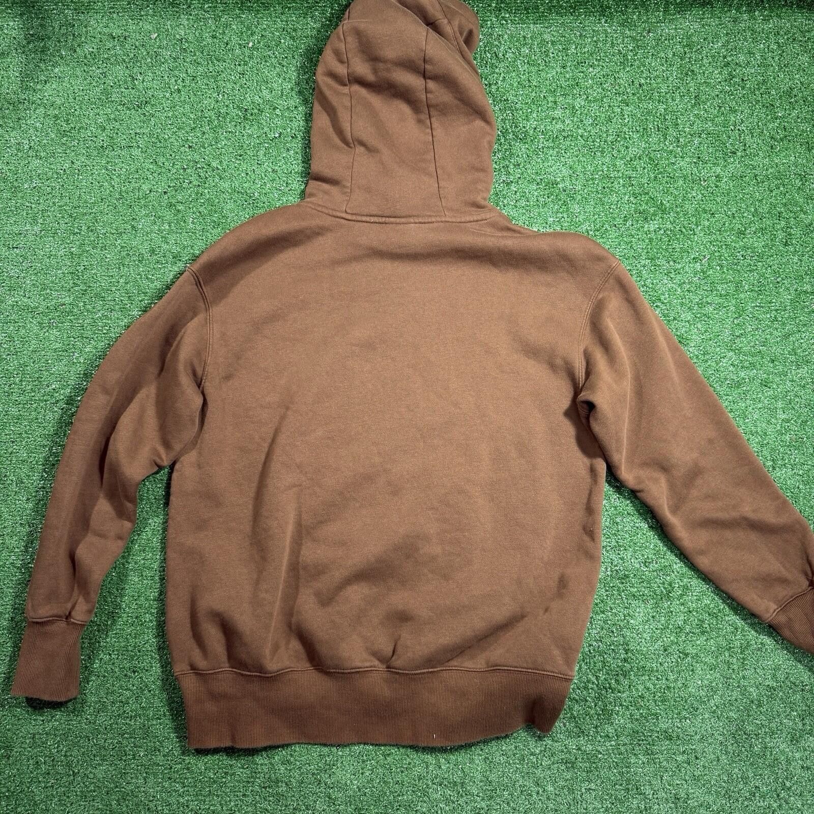 Nike Nike Y2K Brown Hoodie Center check Swoosh Logo Size XS Size US XS / EU 42 / 0 - 6 Thumbnail