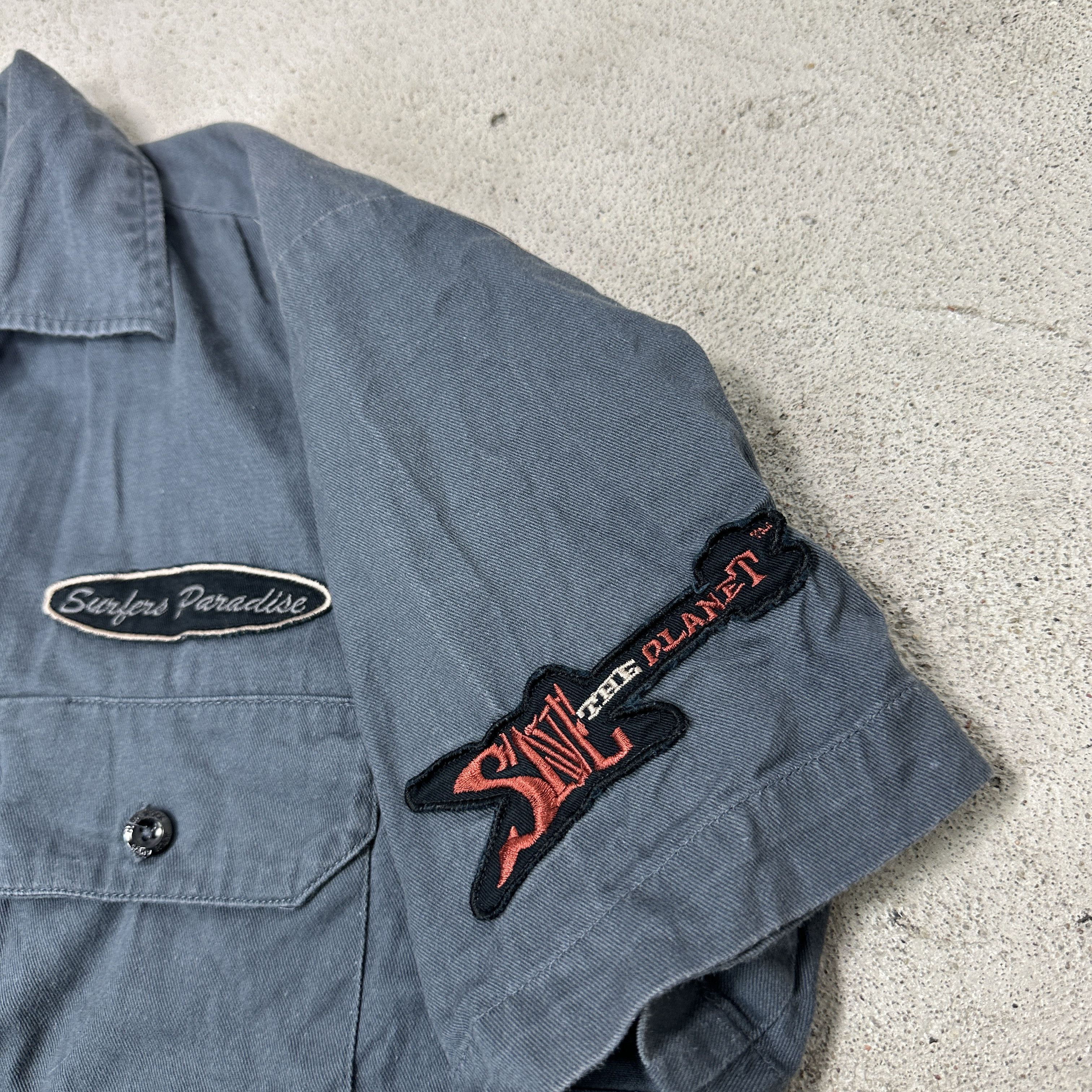 Hard Rock Cafe Vintage Streetwear Hard Rock Cafe Workwear Styled Shirt Y2K Size US S / EU 44-46 / 1 - 4 Thumbnail