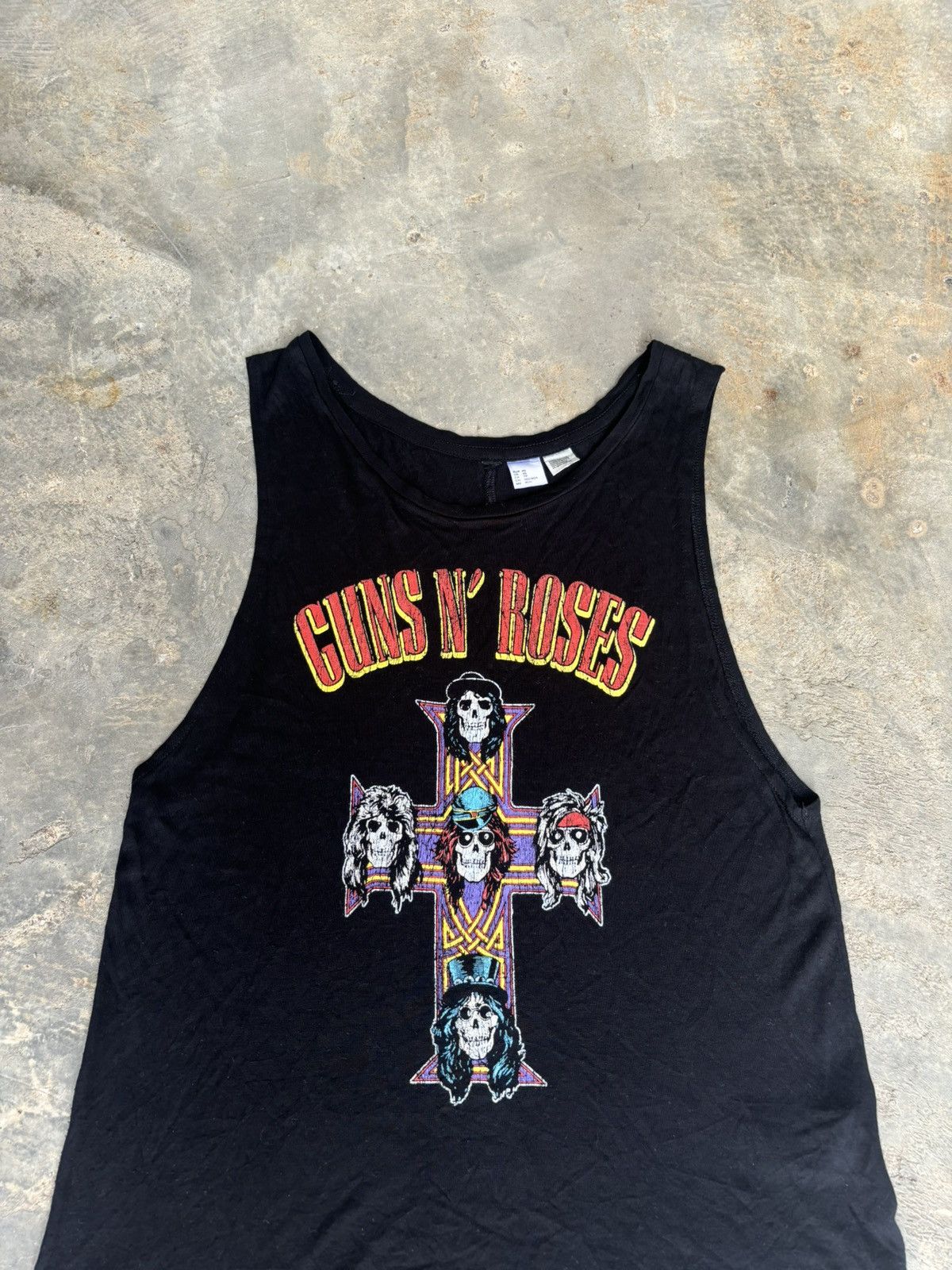 Guns N' Roses × If Six Was Nine × Japanese Brand Guns N' Roses x H&M Punk Style Tank top Size US M / EU 48-50 / 2 - 2 Thumbnail