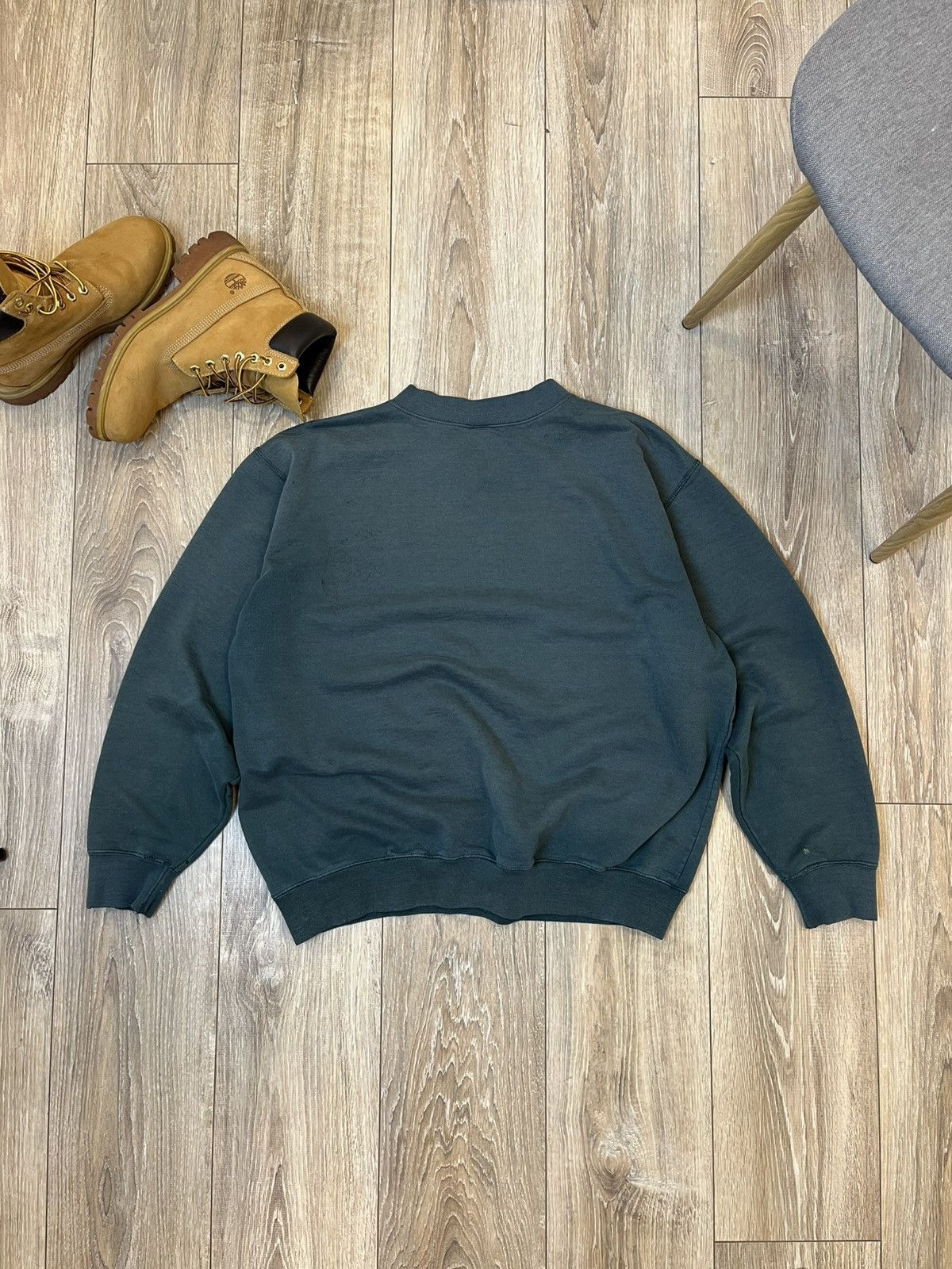 Carhartt ♻️CARHARTT DISTRESSED BOXY FIT FADED VINTAGE SWEATSHIRT Size US L / EU 52-54 / 3 - 3 Thumbnail