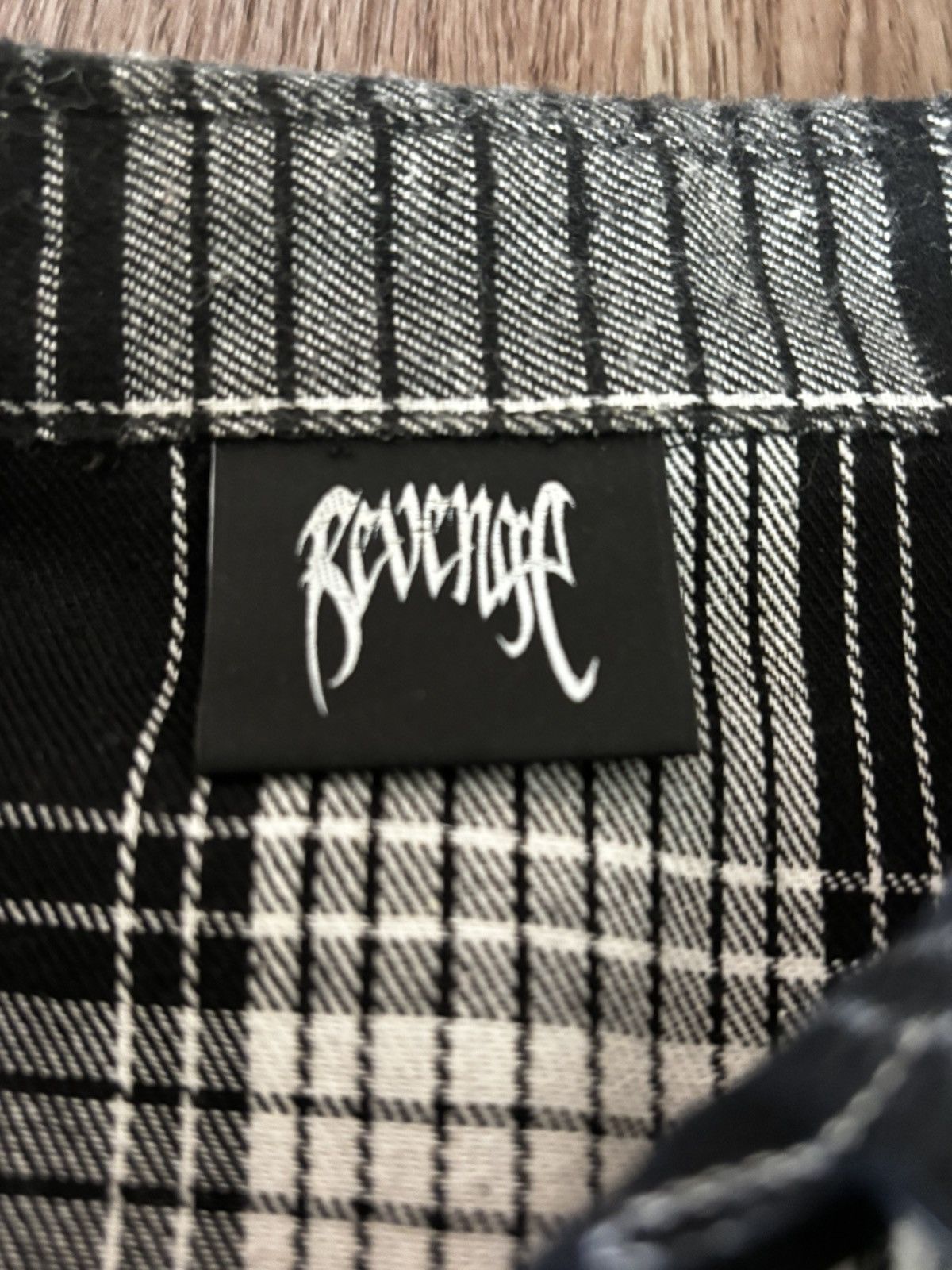 Revenge Revenge Flannel Overshirt Size US L / EU 52-54 / 3 - 4 Thumbnail