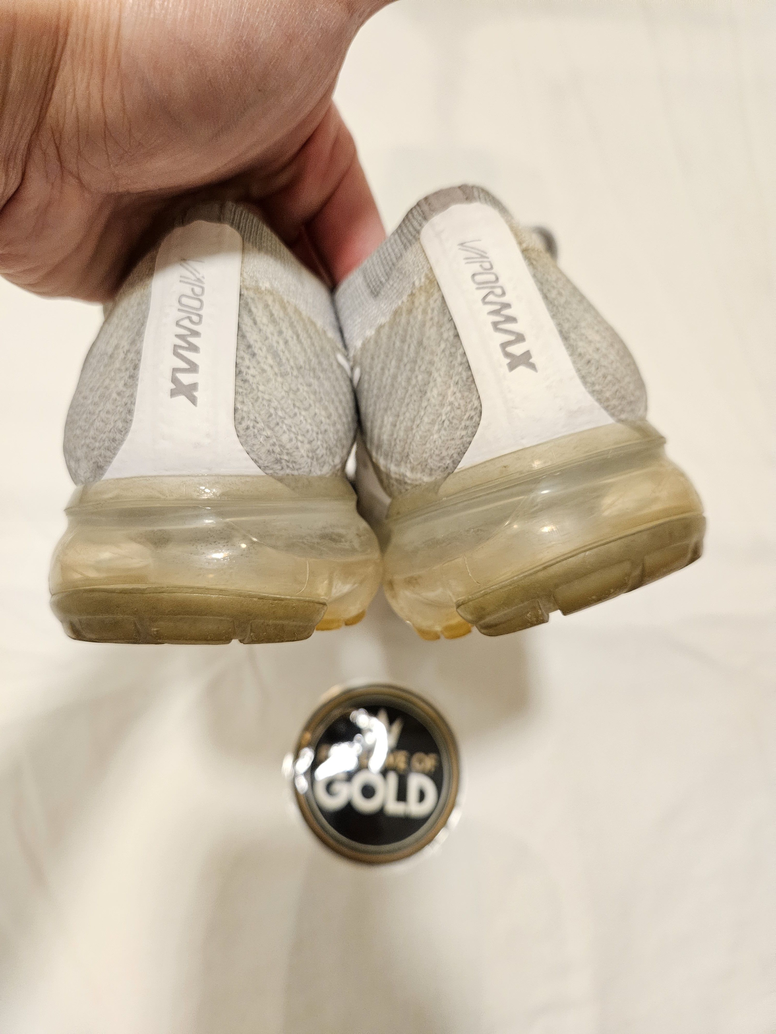 Nike 2017 Nike Air VaporMax Pure Platinum shoes Size US 6 / IT 36 - 7 Thumbnail