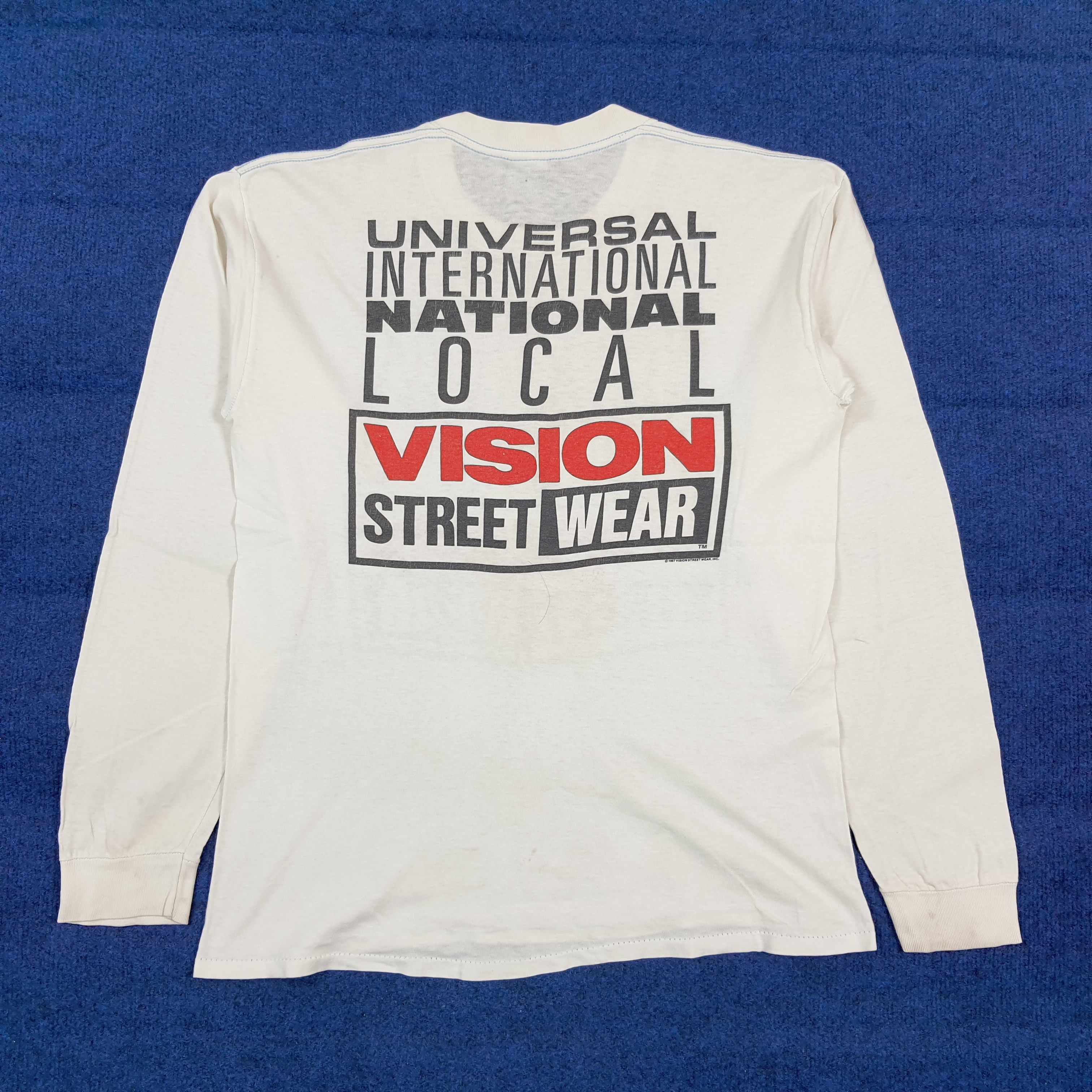 Vision Streetwear Vintage Vision Streetwear Skater Long Sleeve Tshirt C301N14 Size US M / EU 48-50 / 2 - 3 Thumbnail