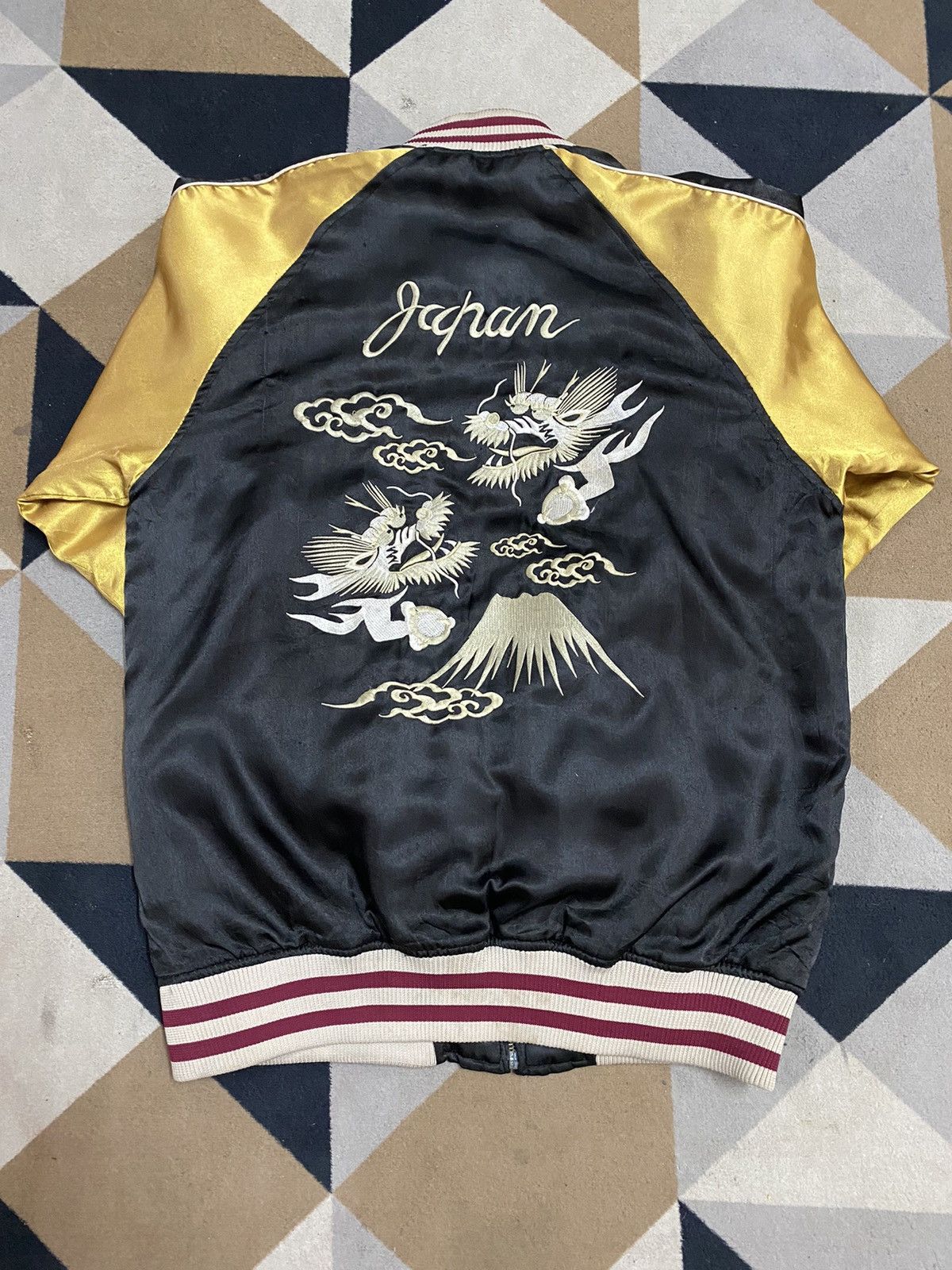 Japanese Brand Sukajan Gy Scene Dragon Size US S / EU 44-46 / 1 - 1 Thumbnail