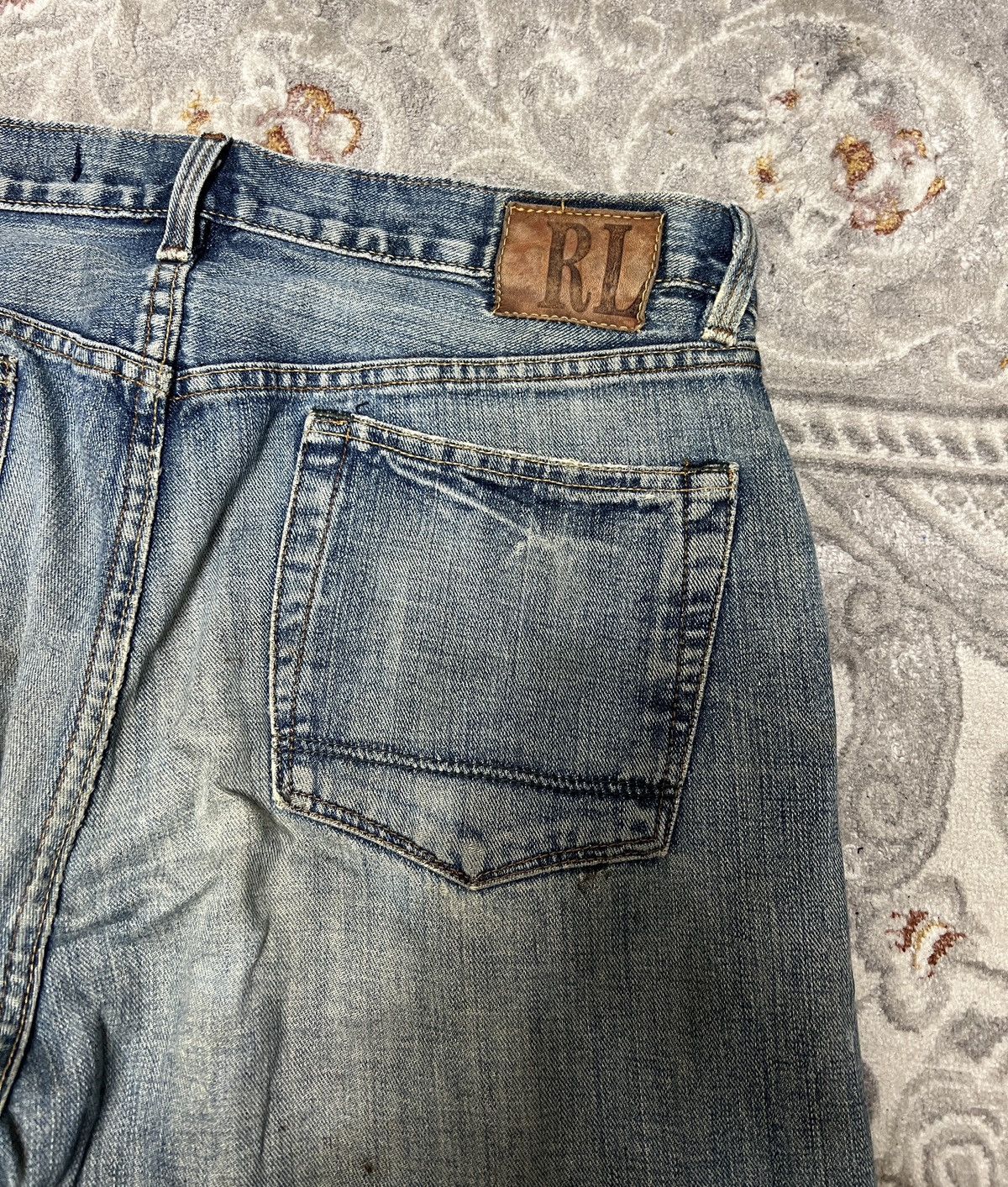 Designer × Polo Ralph Lauren POLO RALPH LAUREN THOMPSON JEANS DENIM Size US 36 / EU 52 - 14 Thumbnail