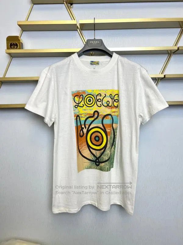 Loewe Summer Cotton Graphic Tee .