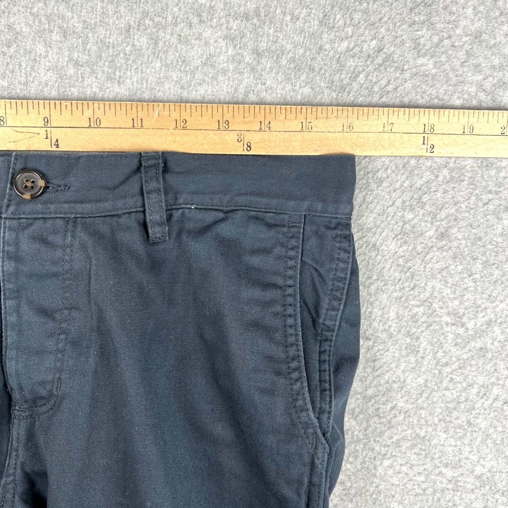 Steven Alan Steven Alan Pants Slim Fit Blue Cotton Chino 30x31 Mens Size US 30 / EU 46 - 5 Thumbnail