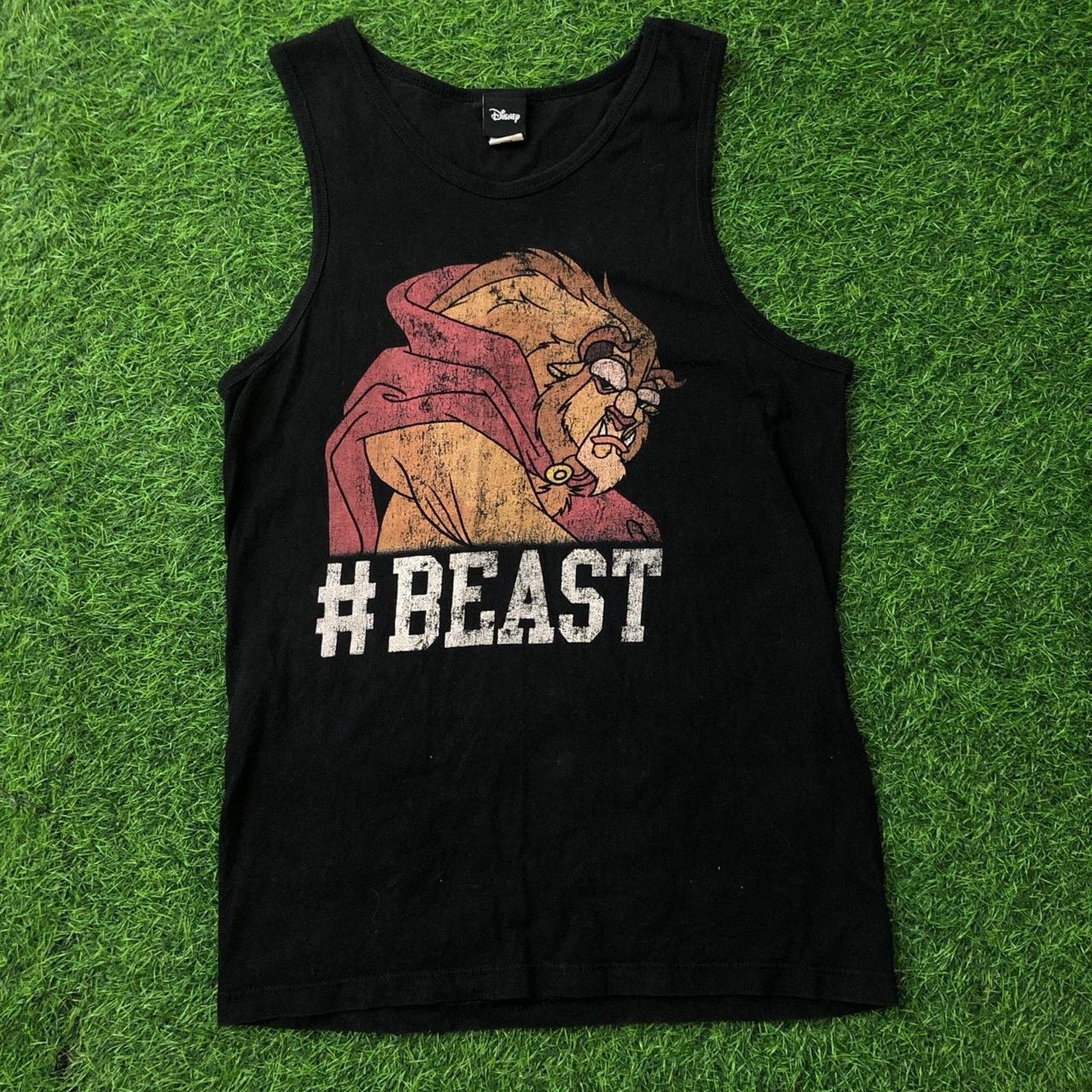 Disney Black Disney Beast Graphic Tank Top Size S / US 4 / IT 40 - 1 Thumbnail