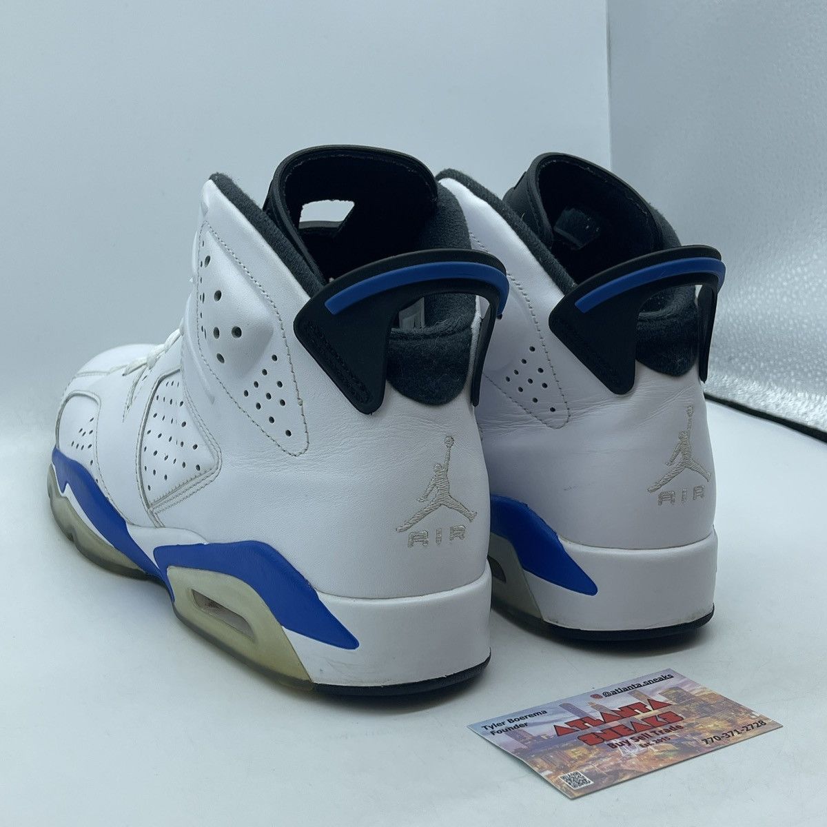 Jordan Brand Air Jordan 6 sport blue Size US 9.5 / EU 42-43 - 4 Thumbnail