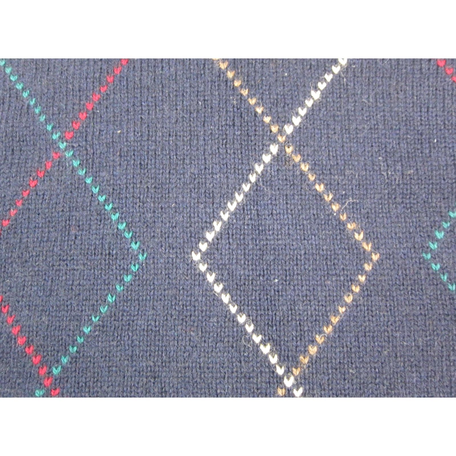 Brooks Brothers VINTAGE Brooks Brothers Sweater Vest Shirt Adult L Blue 100% Wool Argyle 80s 70s Mens Vest Classic Preppy 90s 80s Size US L / EU 52-54 / 3 - 5 Thumbnail