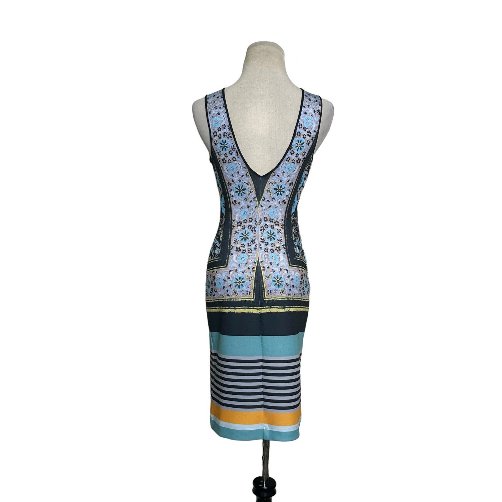 Anthropologie Clover Canyon colorful fitted mini dress size small Size S / US 4 / IT 40 - 13 Thumbnail