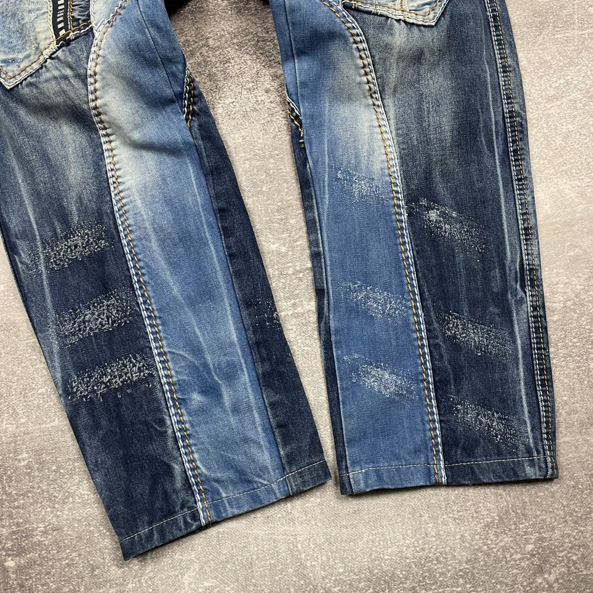Japanese Brand Kosmo Lupo Multi-Pocket Designer Japanese Jeans Size US 36 / EU 52 - 10 Thumbnail