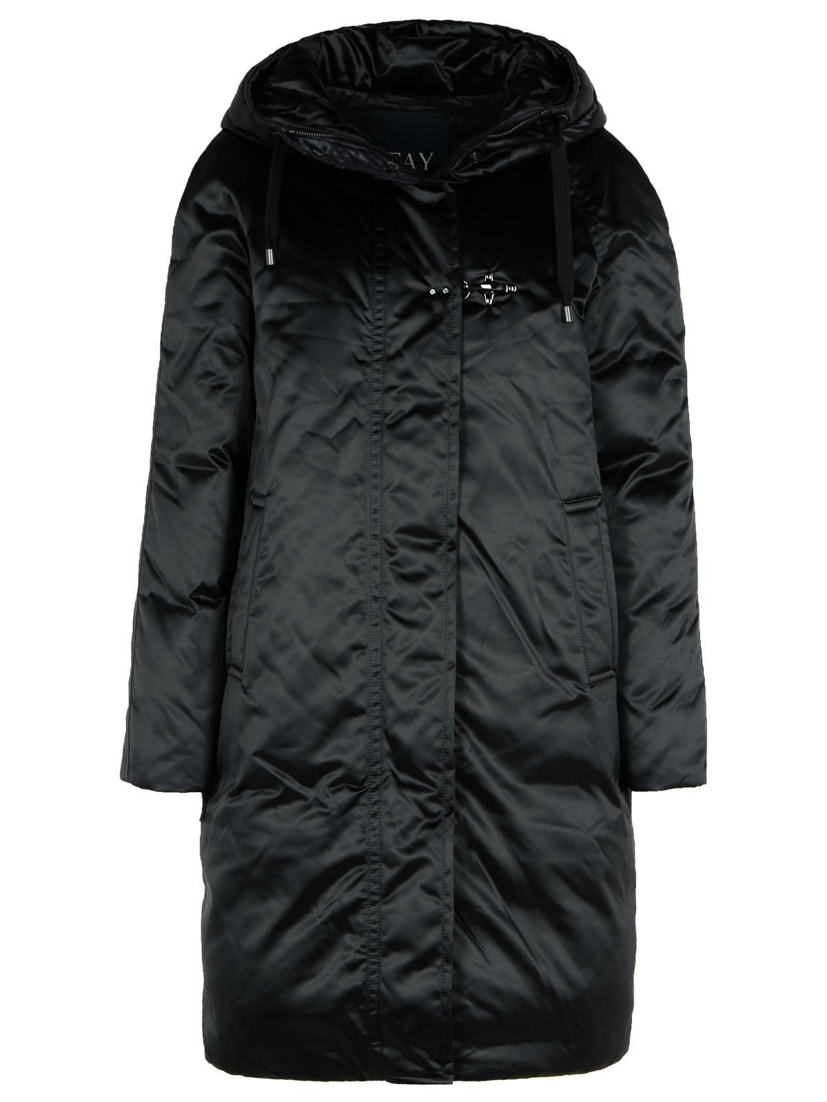FAY Black Polyamide Parka