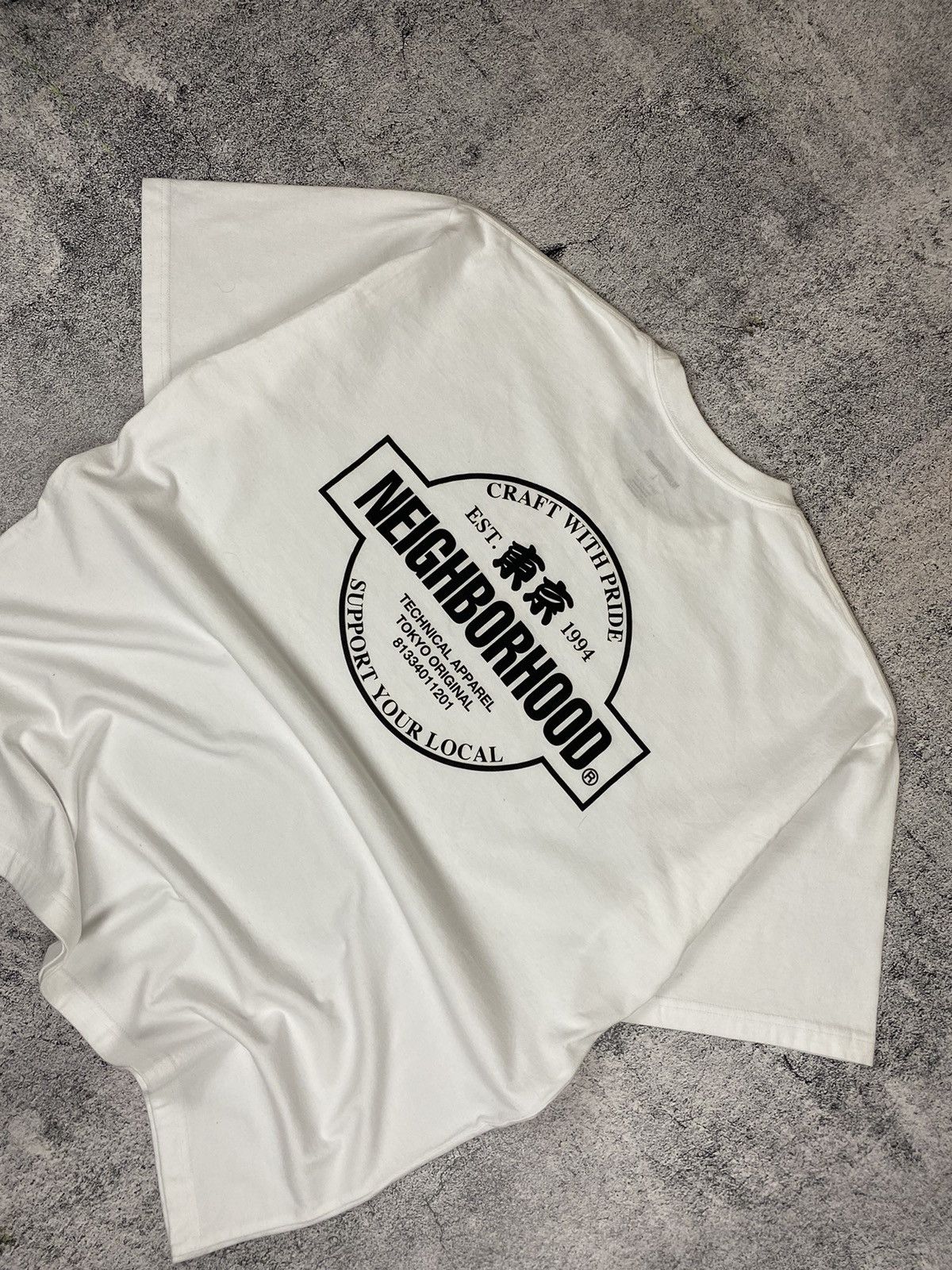 Rare Big Logo Neighbourhood Tokyo Tee