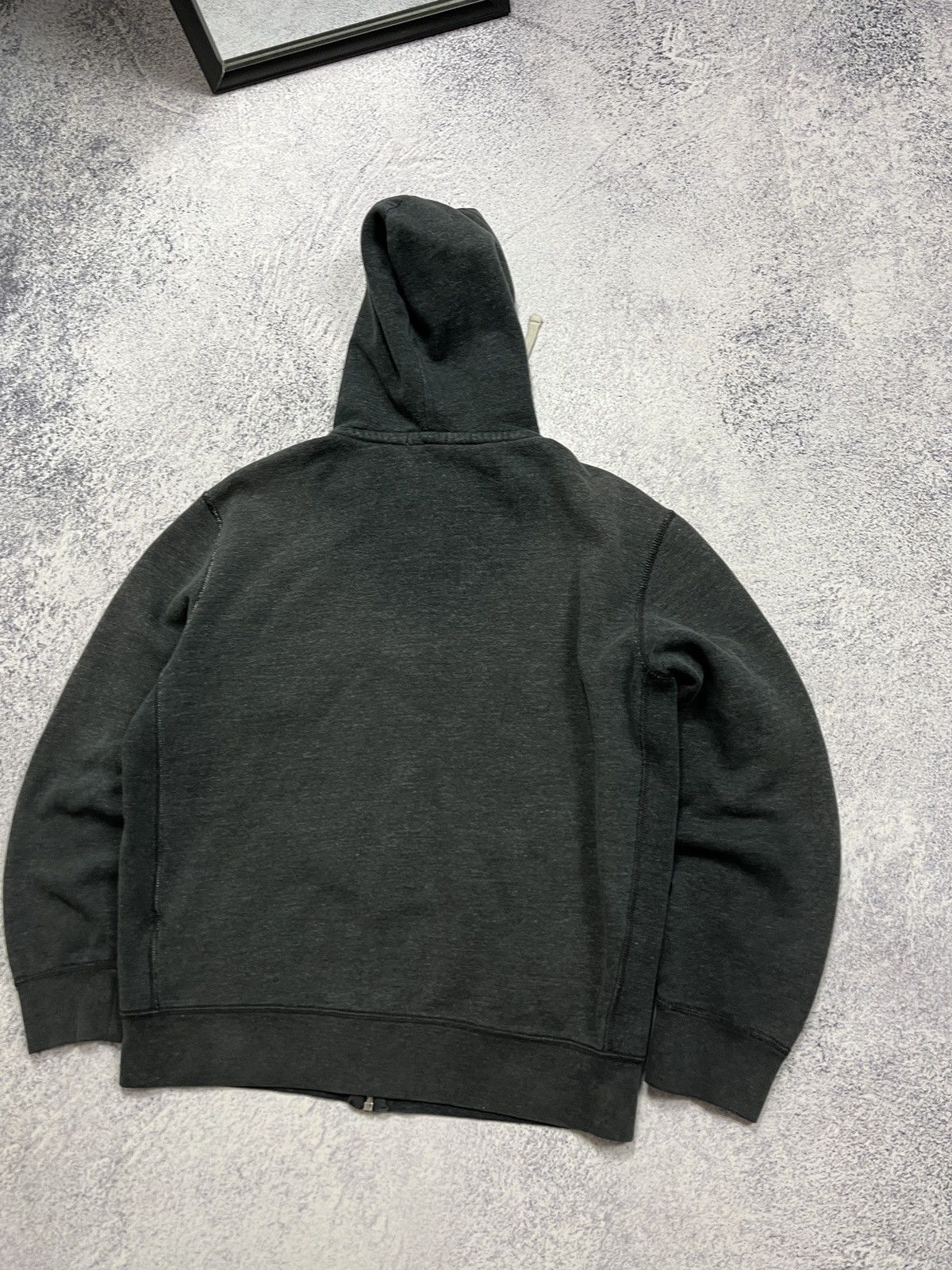 Polo Ralph Lauren × Ralph Lauren Polo Ralph Lauren Grey Zip Up Hoodie Red Pony Hype PRL Y2K Size US L / EU 52-54 / 3 - 15 Thumbnail