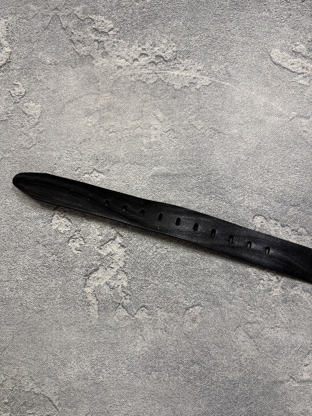 Diesel Vintage Y2K Diesel Belt Leather Metal Logo Japanese Size ONE SIZE - 14 Thumbnail