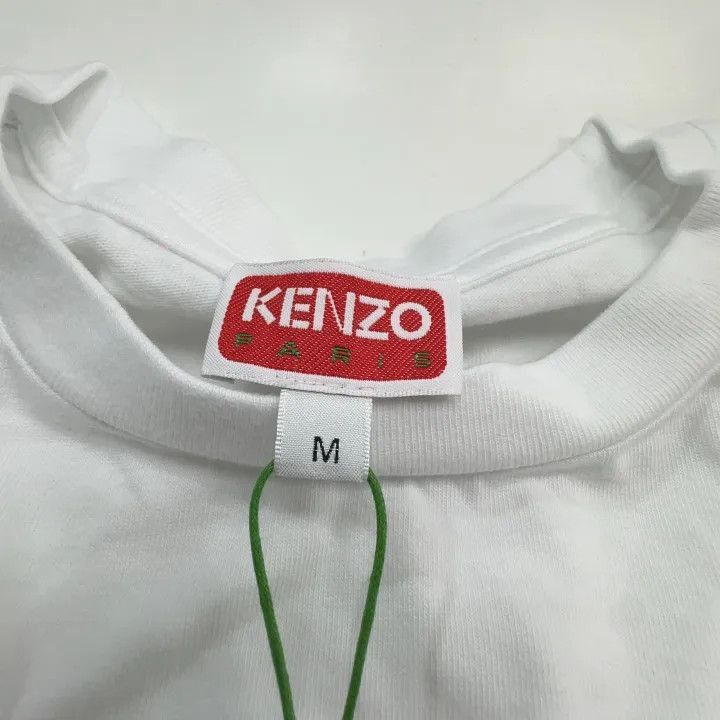 Kenzo Kenzo White Logo Print Short Sleeve T-Shirt -2507 Size US M / EU 48-50 / 2 - 4 Thumbnail