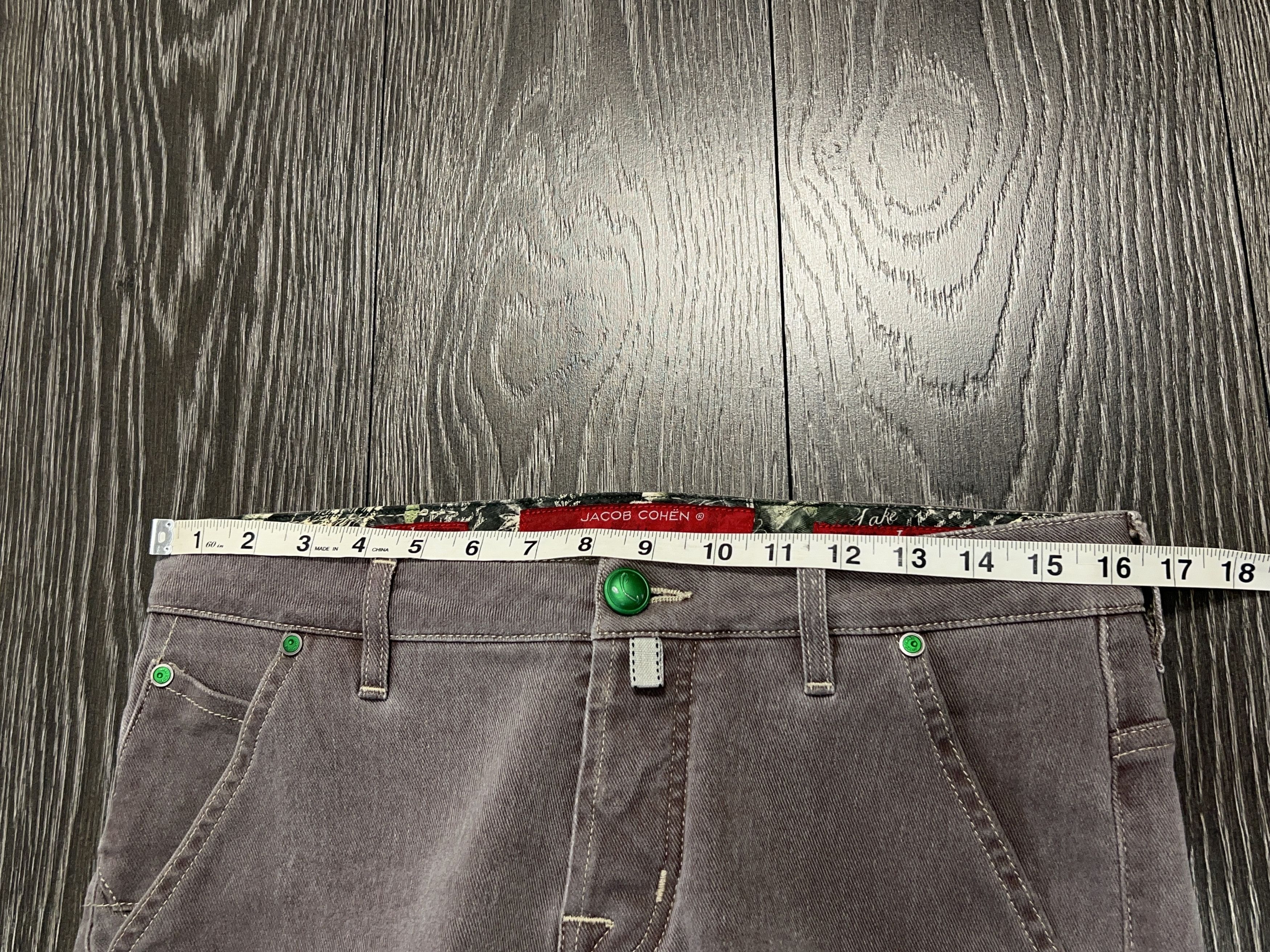 Jacob Cohen 613 CP Denim Cotton Elastane Jeans Pants Trousers Size 31 Size US 31 - 7 Thumbnail