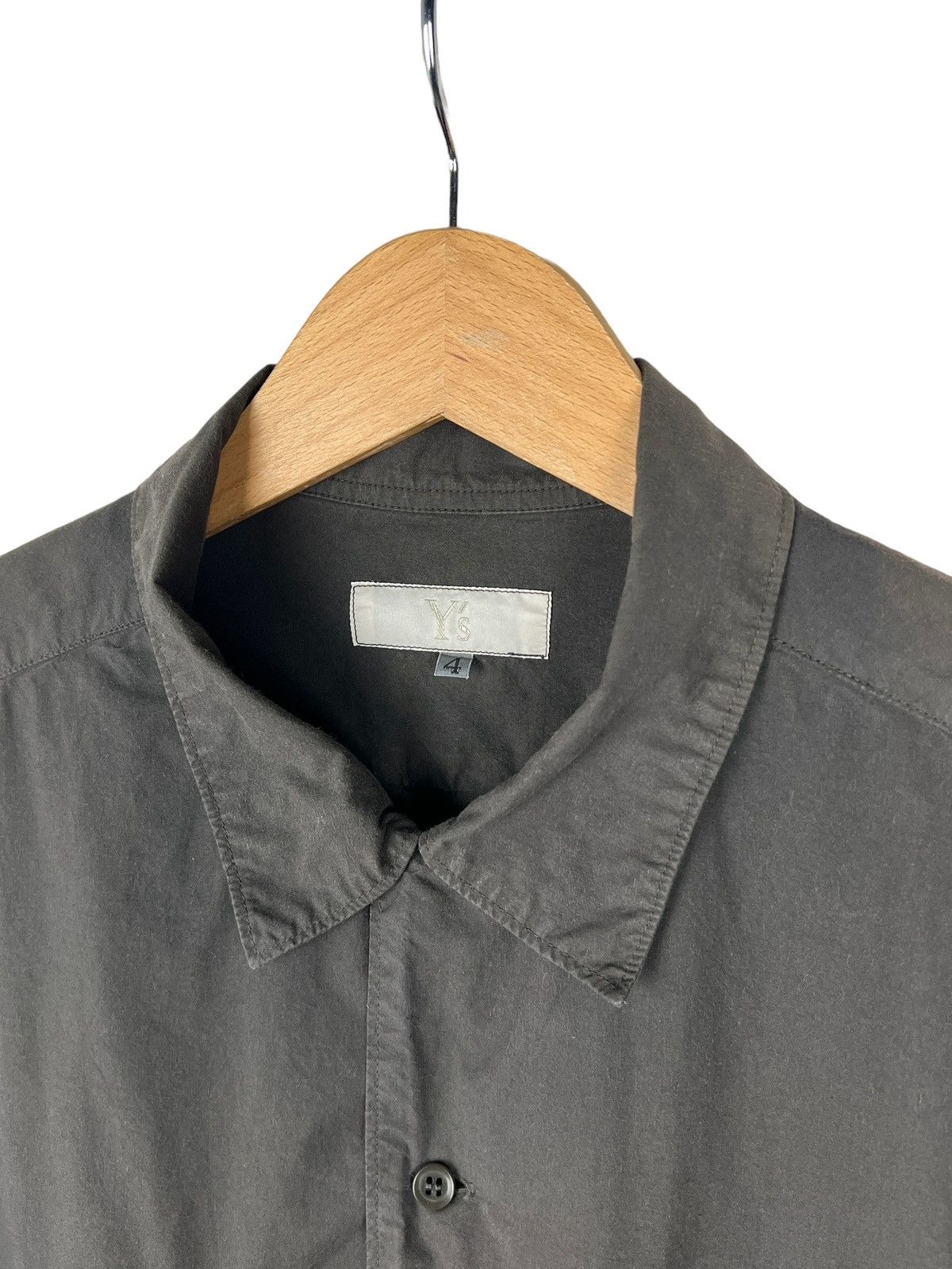Y's Y’s Double Pocket Black Broad Shirts Size US L / EU 52-54 / 3 - 6 Thumbnail