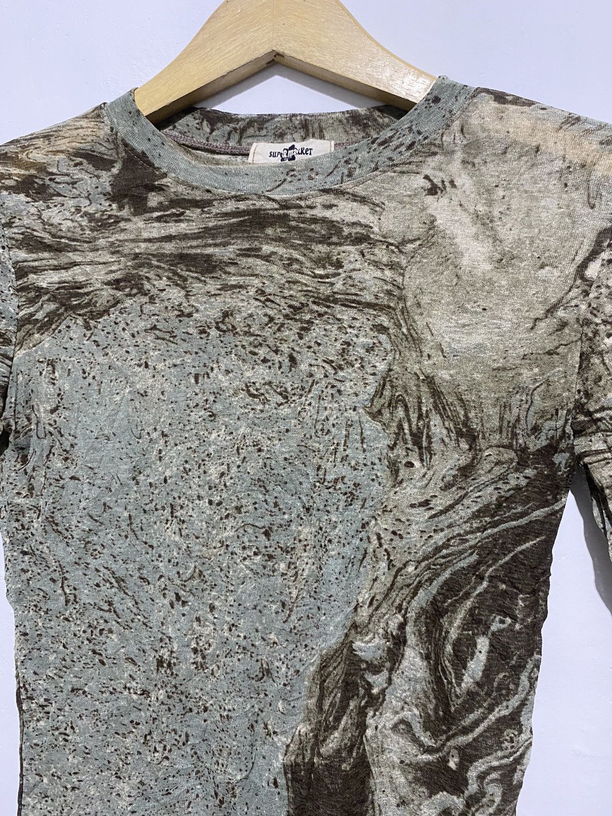 Hysteric Glamour × Japanese Brand Super market MeshTop Longsleeve Tshirt jpg style Size US S / EU 44-46 / 1 - 4 Thumbnail