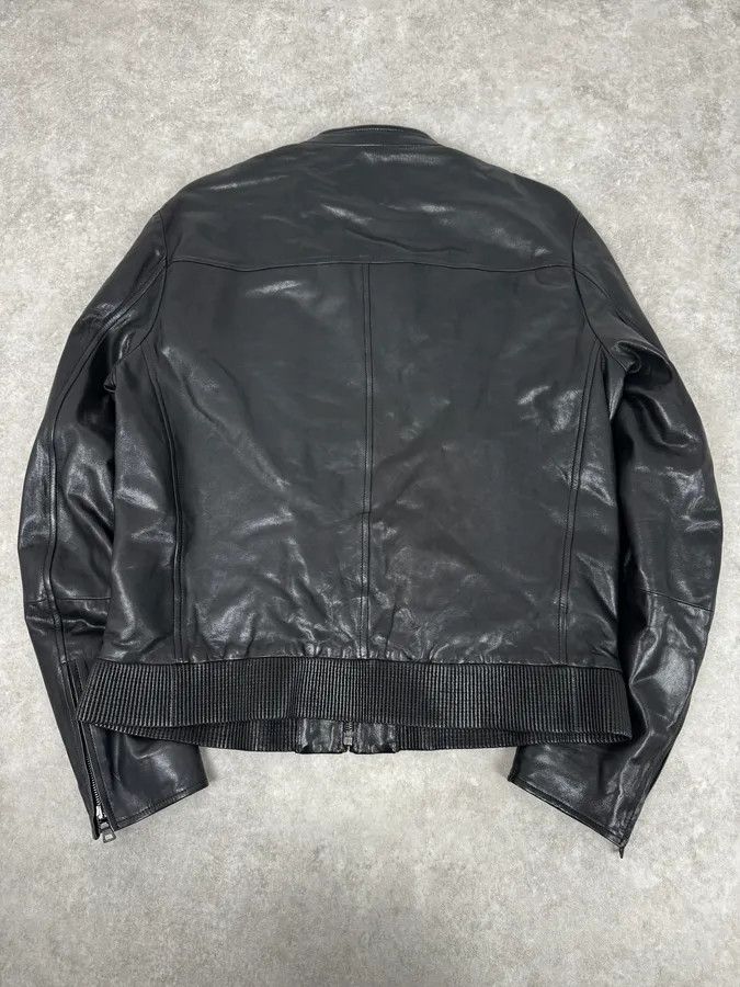 Prada AW2011 Prada Black Biker Leather Jacket Size US M / EU 48-50 / 2 - 4 Thumbnail