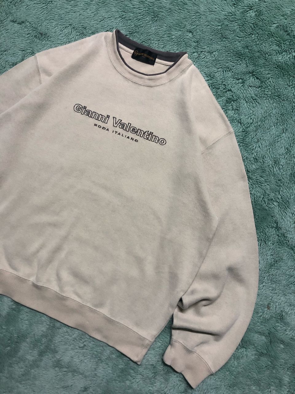Gianni Valentino × Valentino GIANI VALENTINO CREWNECK SWEATSHIRT SPELL OUT Size US M / EU 48-50 / 2 - 4 Thumbnail