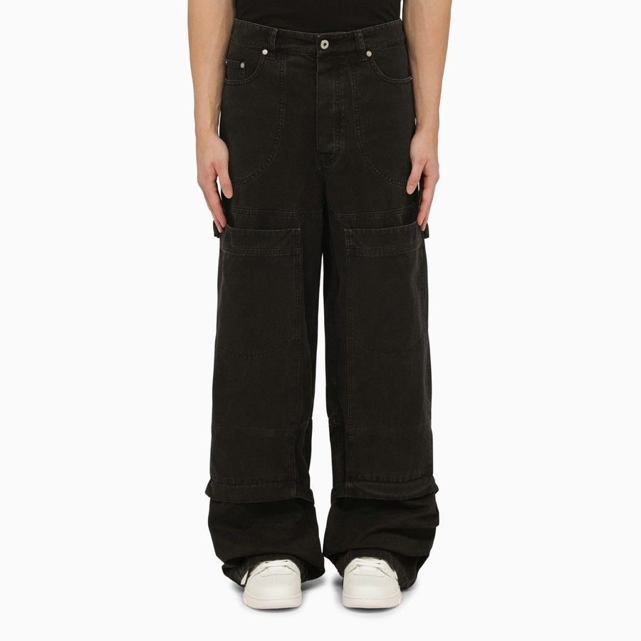 image of Off White O1D2Blof0224 Denim In Black, Men's (Size 33)