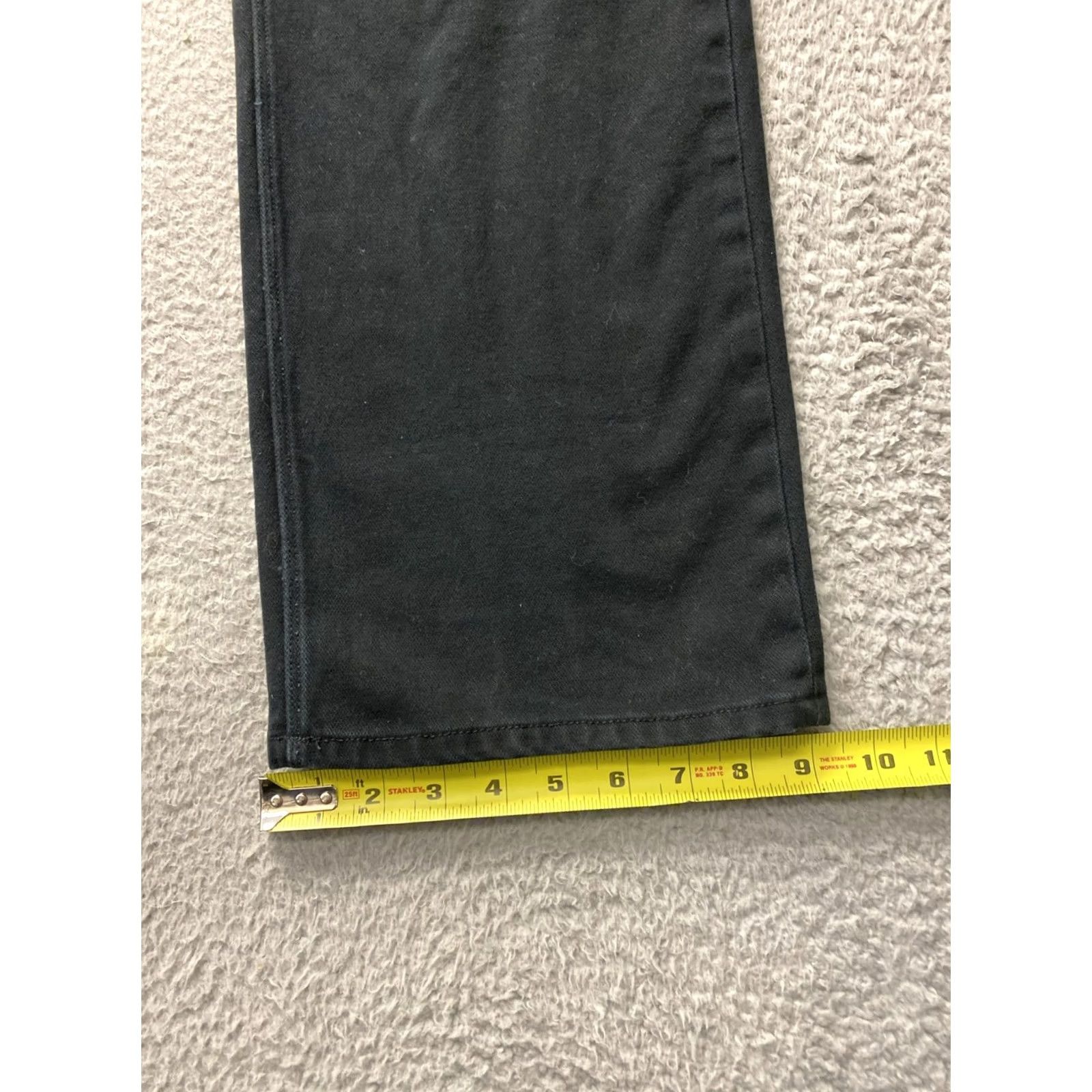 Volcom Volcom Jeans Men’s 33x32 Black Regular Straight Jeans Pants /0587 Size US 33 - 7 Thumbnail