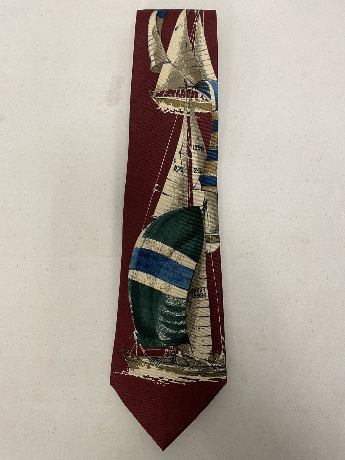 Nautica × Vintage Vintage Nautical Print Tie Size ONE SIZE - 1 Thumbnail