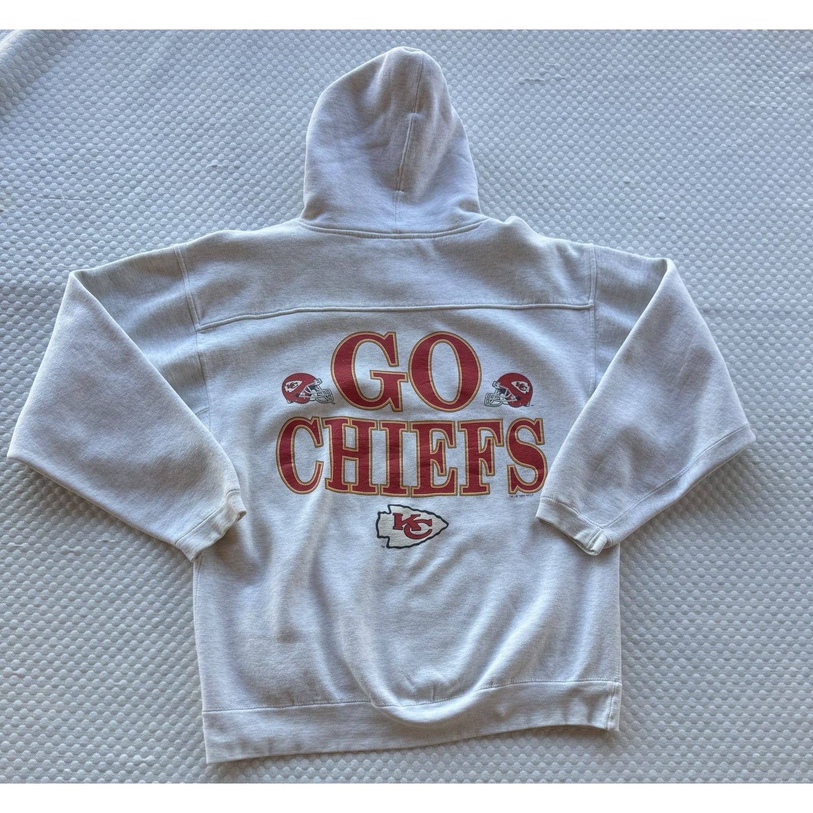 Other Vintage 1995 Kansas City Chiefs Hoodie NFL Galt Sand Size M Size US M / EU 48-50 / 2 - 10 Thumbnail