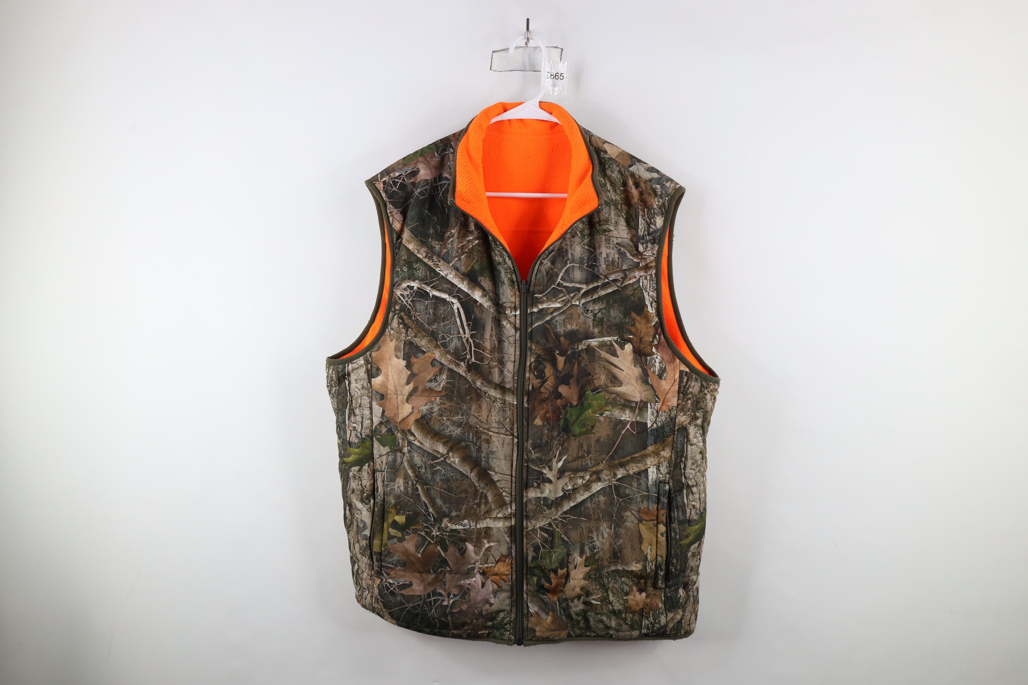 Vintage Vintage Streetwear Reversible Camouflage Hunting Vest Jacket Size US XL / EU 56 / 4 - 1 Thumbnail