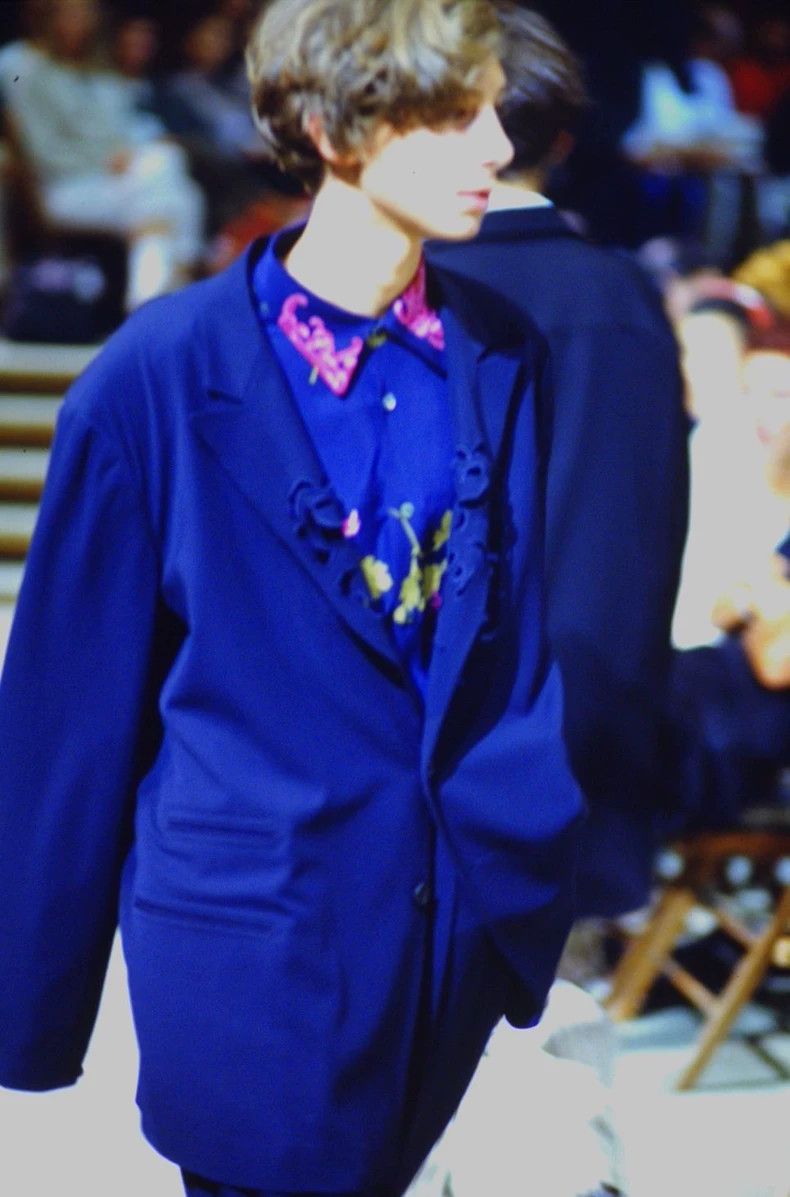 Yohji Yamamoto Yohji Yamamoto size s 96ss Flower and Junior Cutout Collar Size 36S - 4 Thumbnail