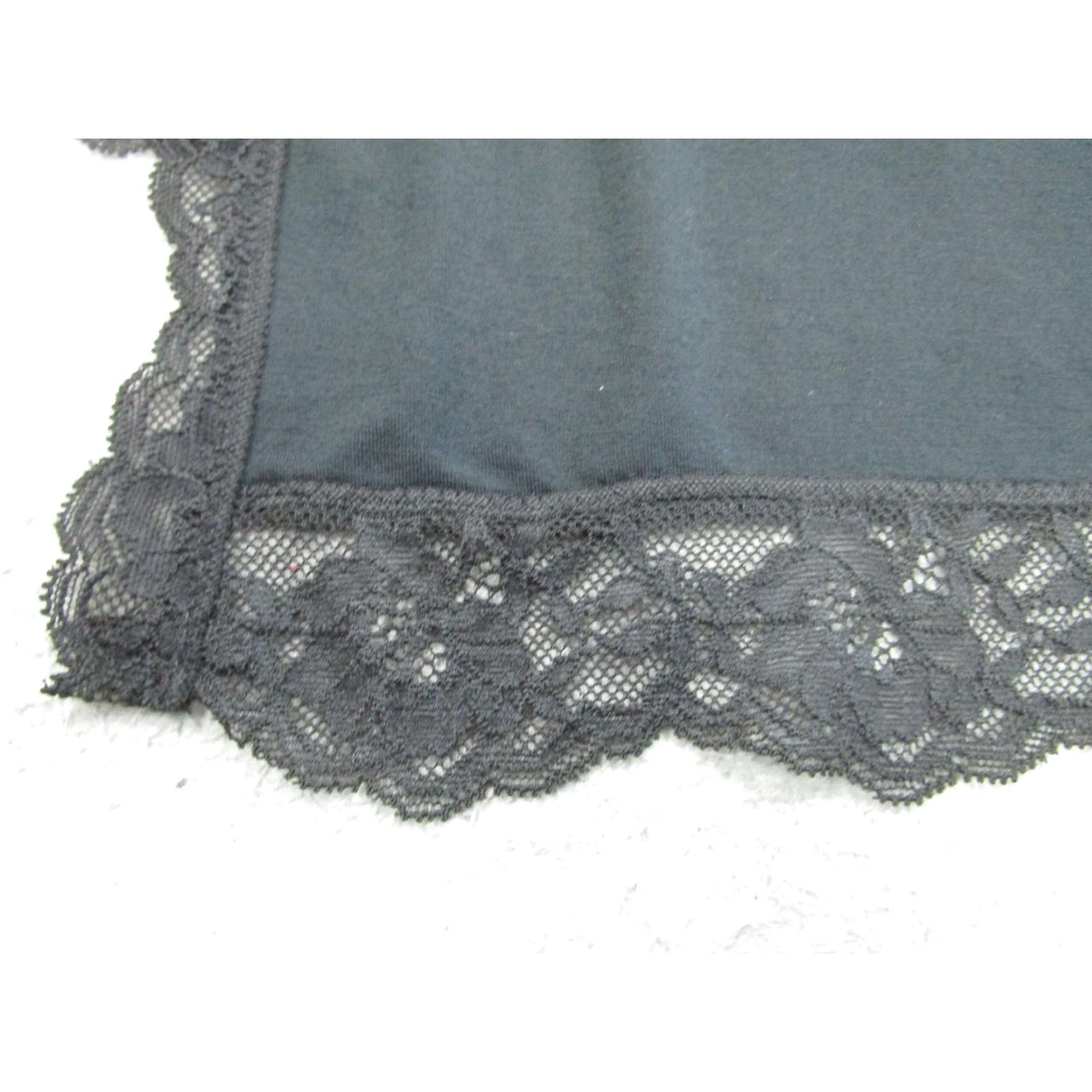 Victoria's Secret Victorias Secret Robe Womens M L Black Lace Trim Modal Sleepwear Whimsigoth Size ONE SIZE - 5 Thumbnail