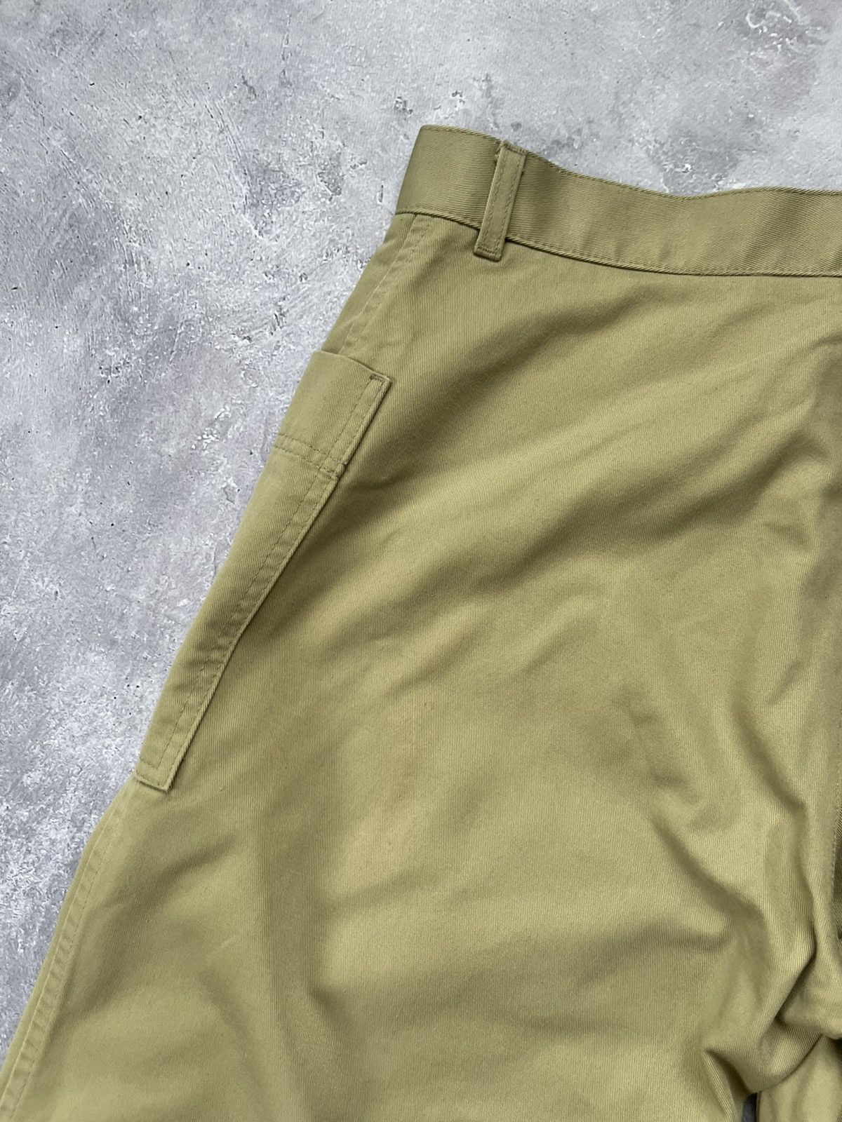 Dolce & Gabbana Vintage Dolce & Gabbana Baggy Work Pants Beige Size US 32 / EU 48 - 8 Thumbnail