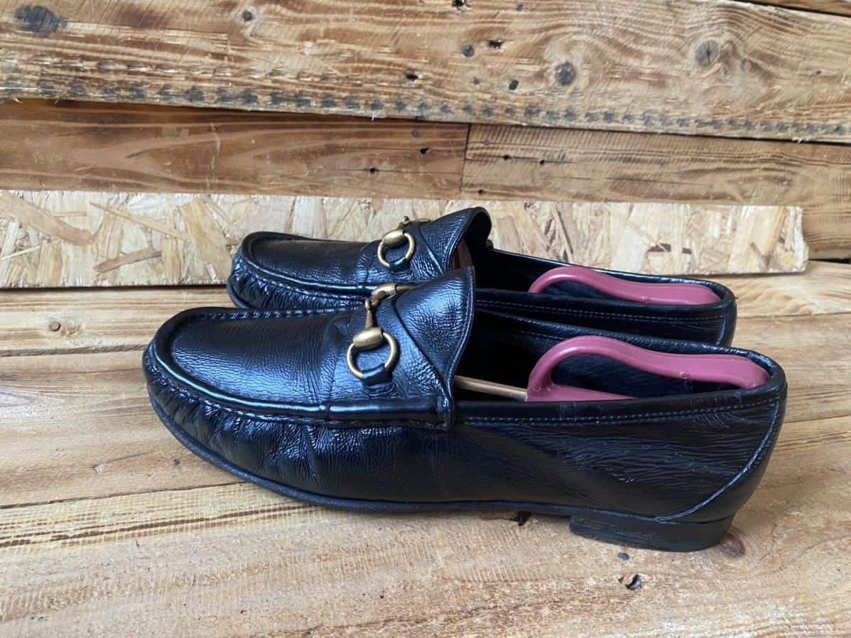 Gucci Gucci 1953 horsebit black patent leather loafers UK 9 Size US 10 / EU 43 - 7 Thumbnail