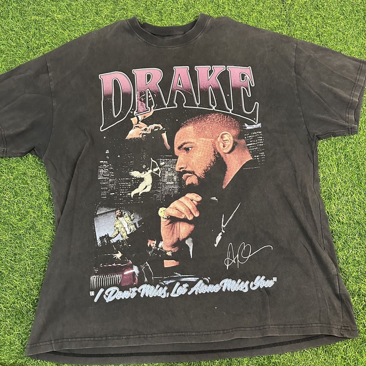 image of Drake Ovo Jae Editz 2021 Certified Lover Boy Rap Tee in Black, Men's (Size XL)