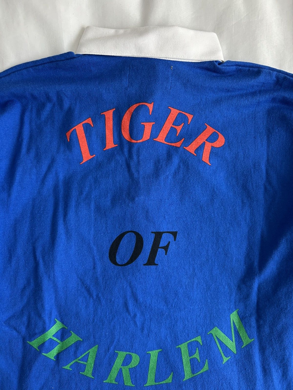 DENIM TEARS Denim Tears Rugby Long Sleeve Tiger of Harlem Polo Size US L / EU 52-54 / 3 - 10 Thumbnail