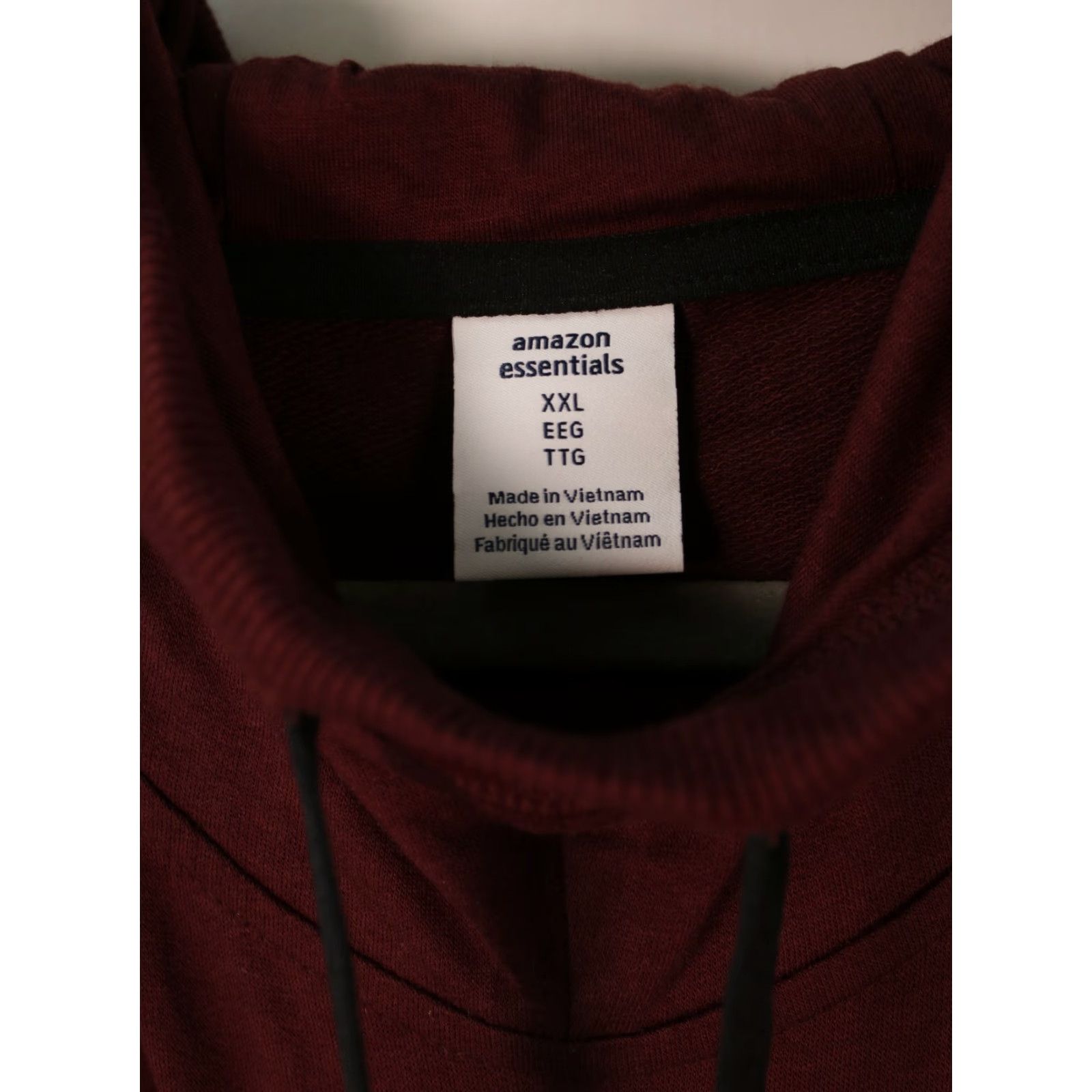 Essentials Essentials Utility Knit Hoodie Women's M Long Sleeve Thumb Hole Rust Shirt Size M / US 6-8 / IT 42-44 - 3 Thumbnail
