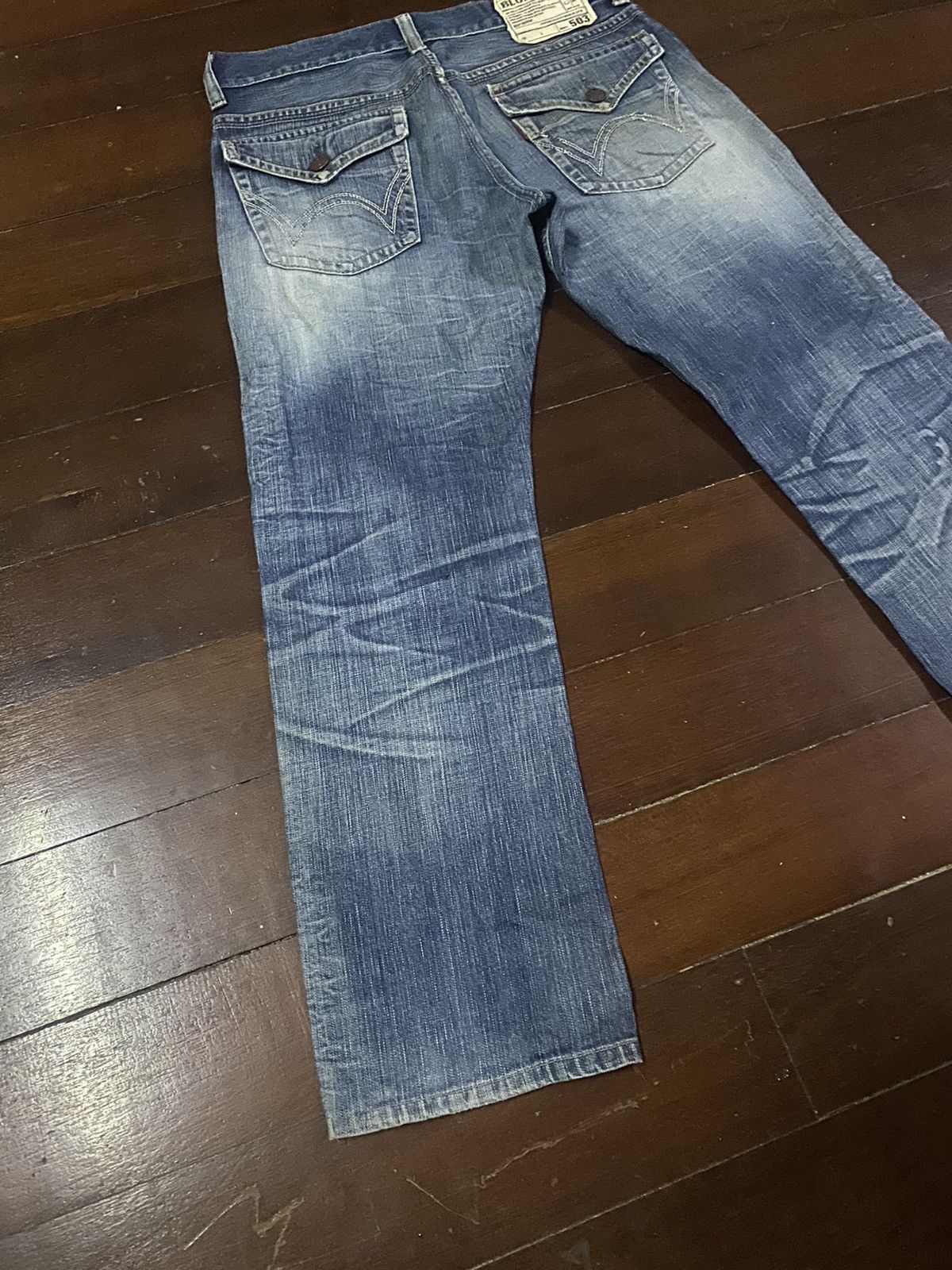 Edwin × Japanese Brand FLARE EDWIN 503 LIKE TORNADO MART STYLE. Size US 36 / EU 52 - 3 Thumbnail