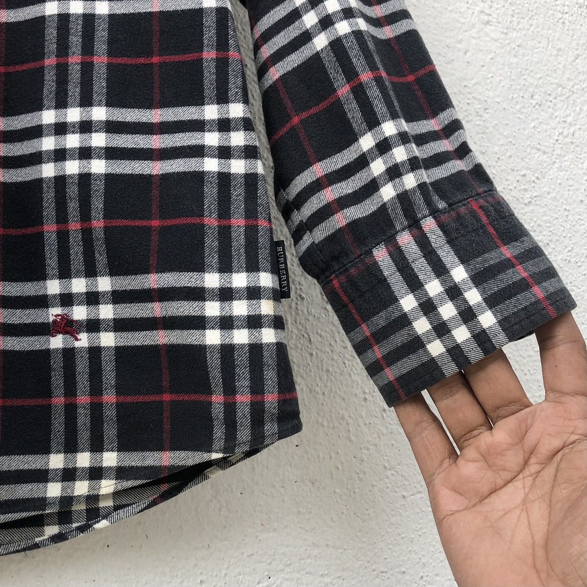 Burberry Burberry Nova Check All-Over Pattern Flannel Shirt Size US M / EU 48-50 / 2 - 7 Thumbnail