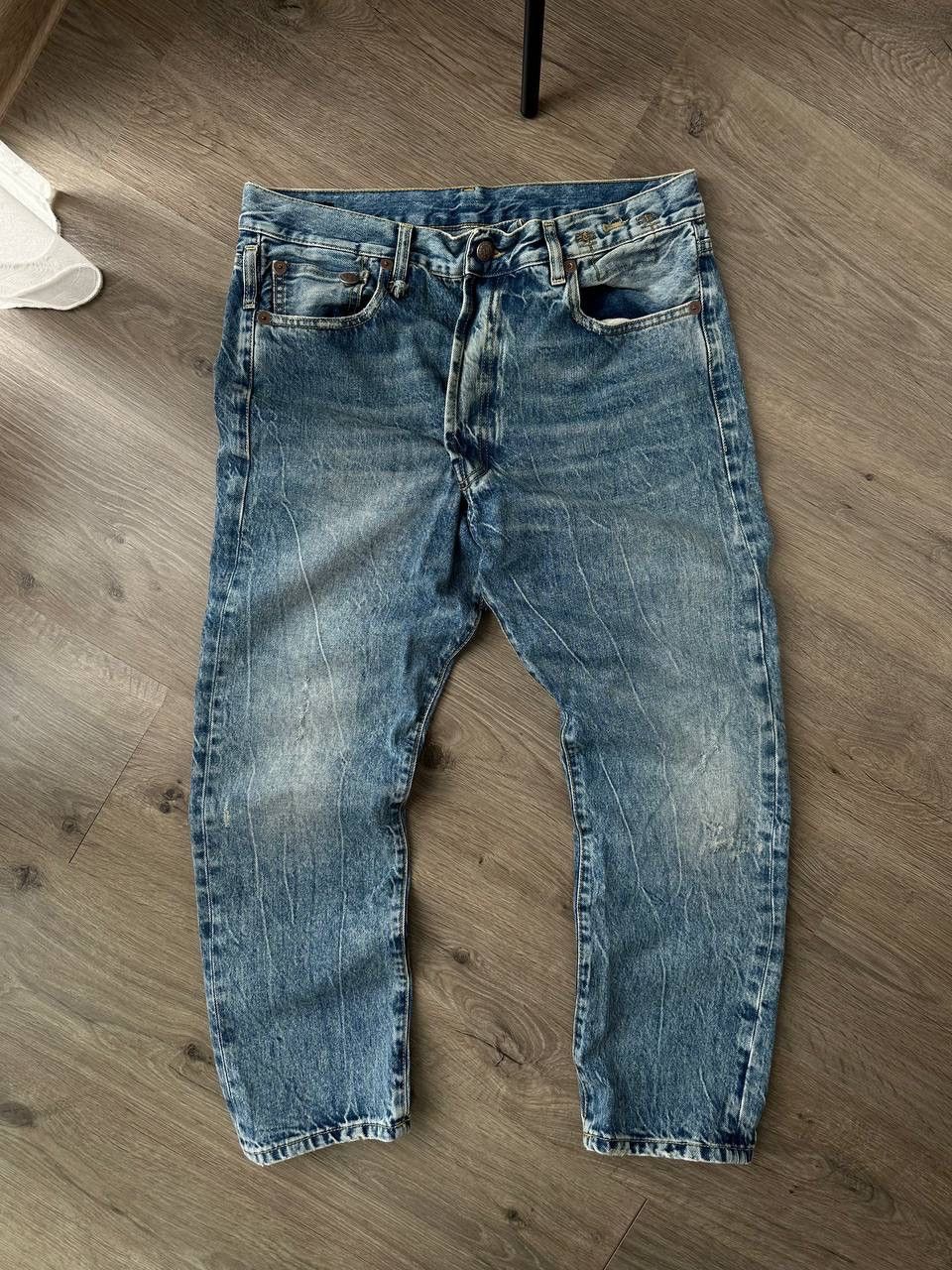 Japanese Brand × R13 R13 Crossover Kelly Wash Size 25 Italian Distressed Jeans Size US 26 / EU 42 - 2 Thumbnail