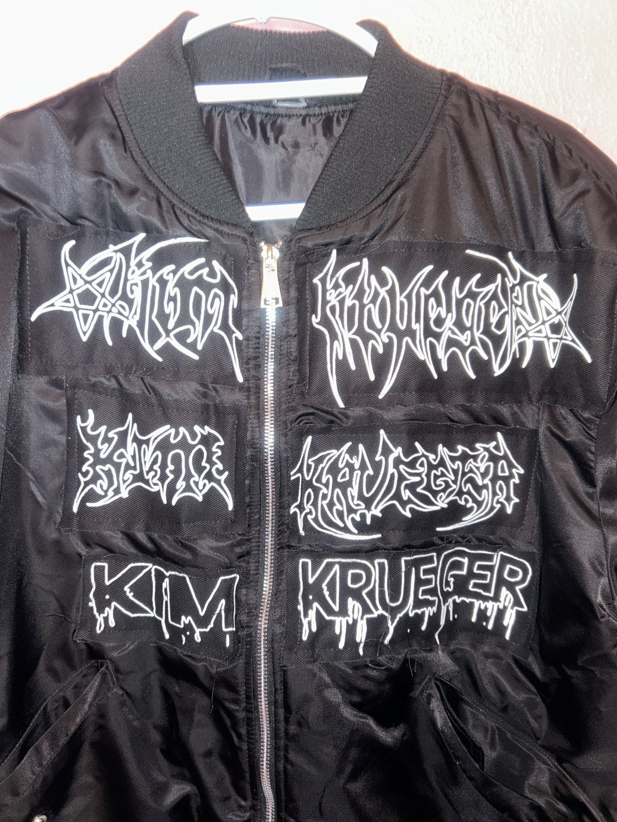 Kim Krueger × Playboi Carti Kim Kruger Patchwork Bomber Size US XL / EU 56 / 4 - 2 Thumbnail
