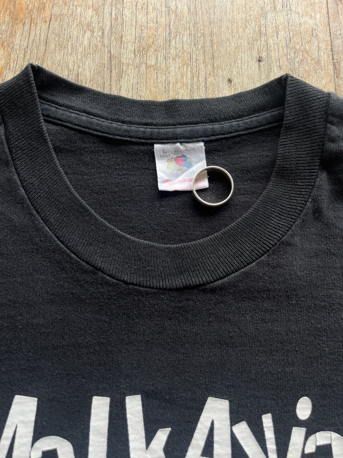 Vintage Vintage Malkavian 1993 Timothy Bradstreet Black T-shirt Size US L / EU 52-54 / 3 - 4 Thumbnail