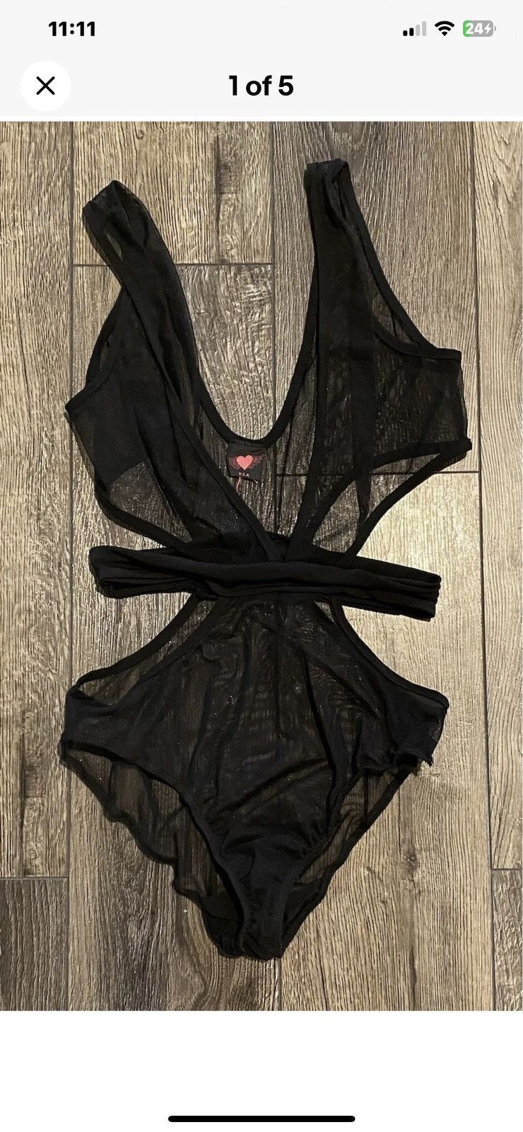 Other NEW W/O TAGS Black Lingerie Size M / US 6-8 / IT 42-44 - 5 Thumbnail