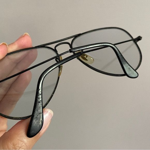 RayBan Vintage B&L Ray Ban Large Aviator Sunglasses - USA 🇺🇸 Size ONE SIZE - 11 Thumbnail