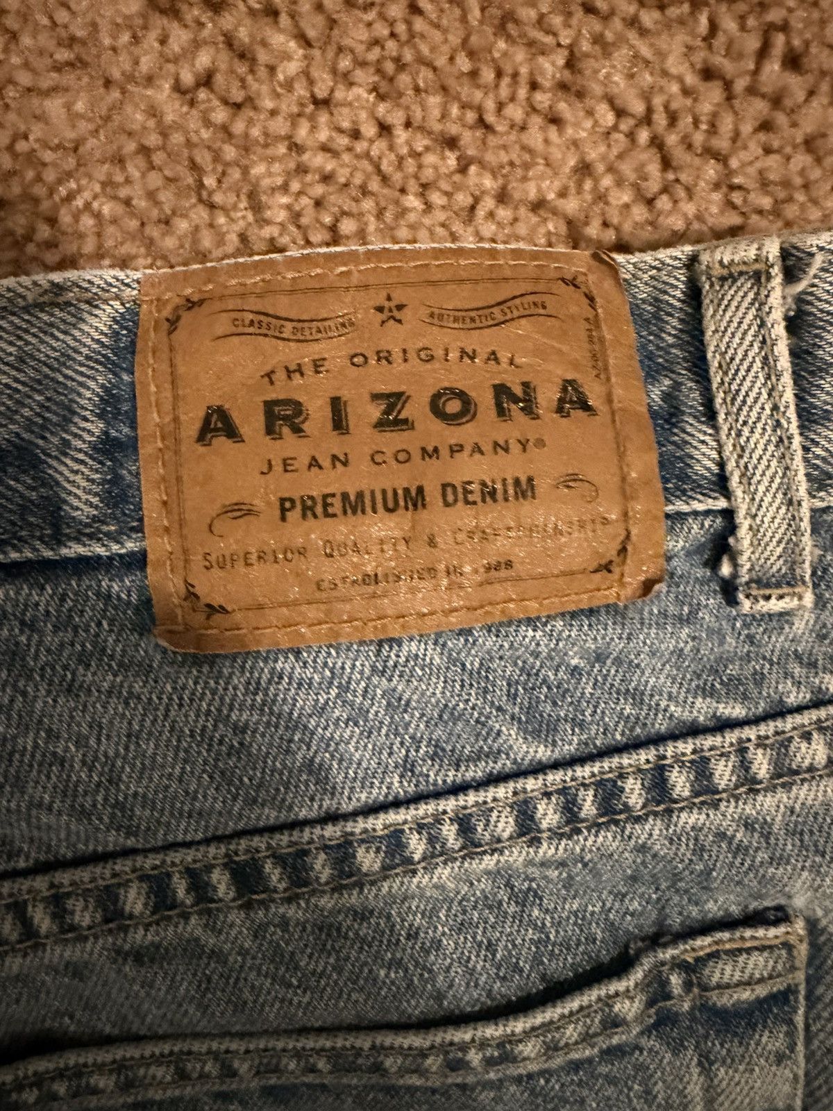Arizona Jean Co. Blue Arizona Jean Co. Shorts Size US 34 / EU 50 - 4 Thumbnail