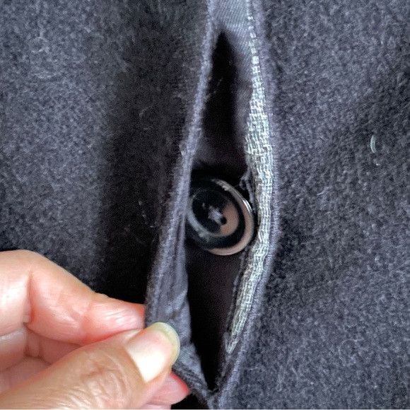 Cinzia Rocca Cinzia Rocca Collared Alpaca Wool Mid-Length Coat - L/XL Size XL / US 12-14 / IT 48-50 - 4 Thumbnail