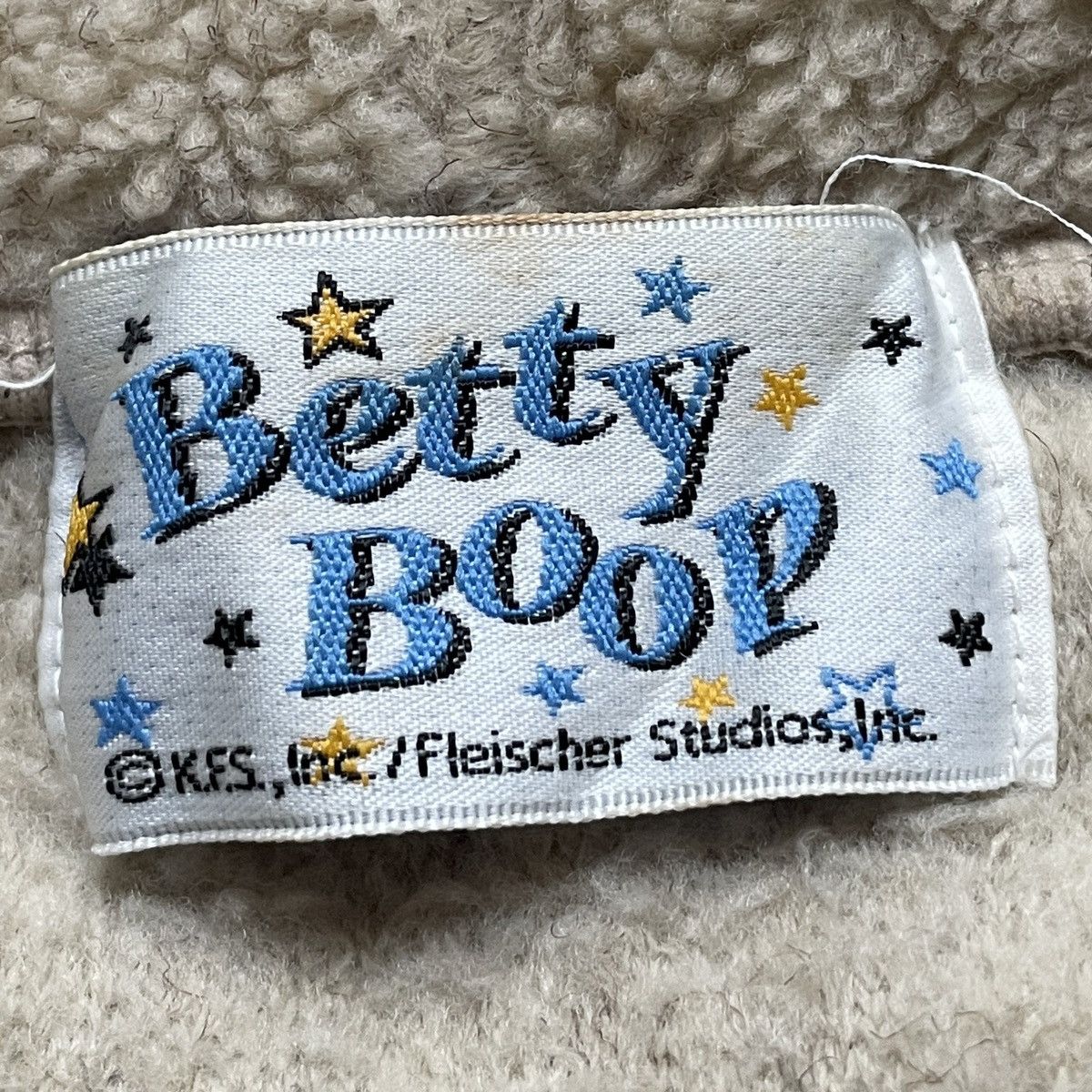 Vintage Vintage Cartoon Movie Betty Boop Fleece Sweatshirt 1990s Size US L / EU 52-54 / 3 - 11 Thumbnail